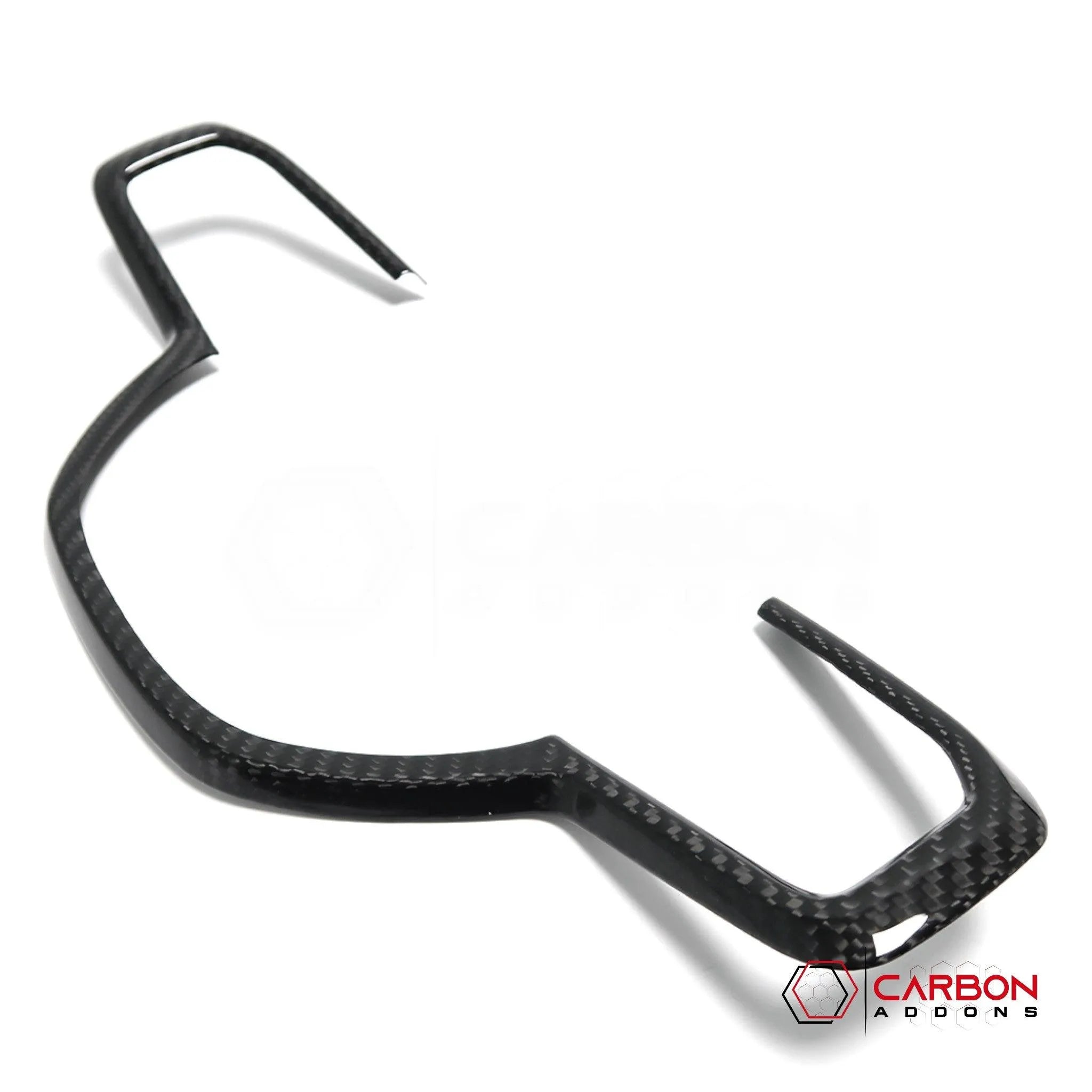 [Coming Soon] RAM TRX 2021-2024 Steering Wheel Button Trim Hard Carbon Fiber Cover - carbonaddons Carbon Fiber Parts, Accessories, Upgrades, Mods