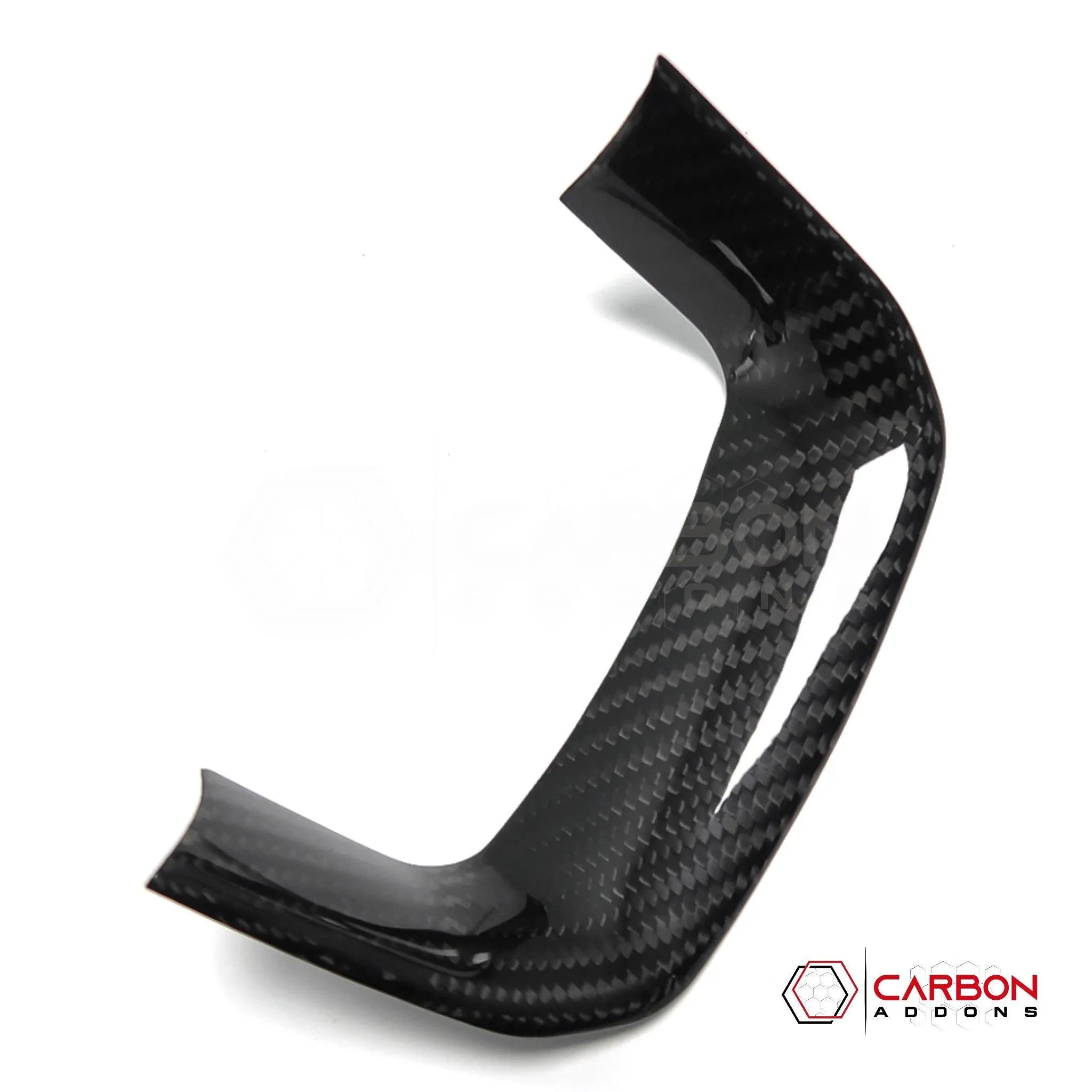 [Coming Soon] RAM TRX 2021-2024 Steering Wheel Lower Trim Hard Carbon Fiber Cover - carbonaddons Carbon Fiber Parts, Accessories, Upgrades, Mods