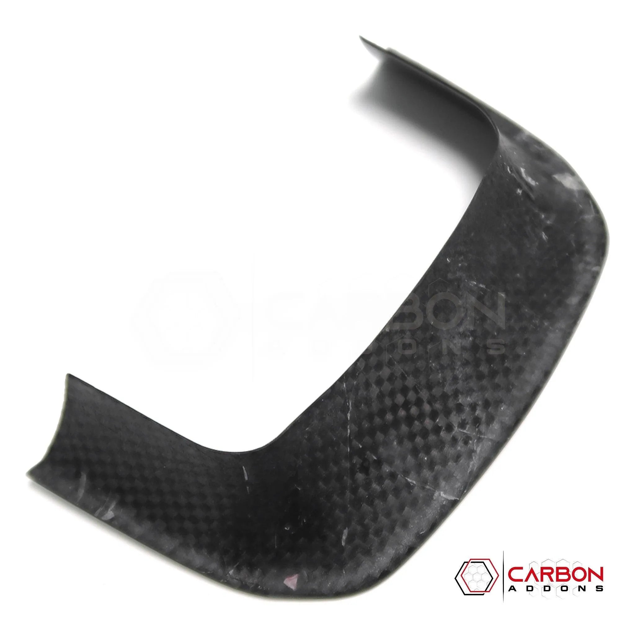 [Coming Soon] RAM TRX 2021-2024 Steering Wheel Lower Trim Hard Carbon Fiber Cover - carbonaddons Carbon Fiber Parts, Accessories, Upgrades, Mods