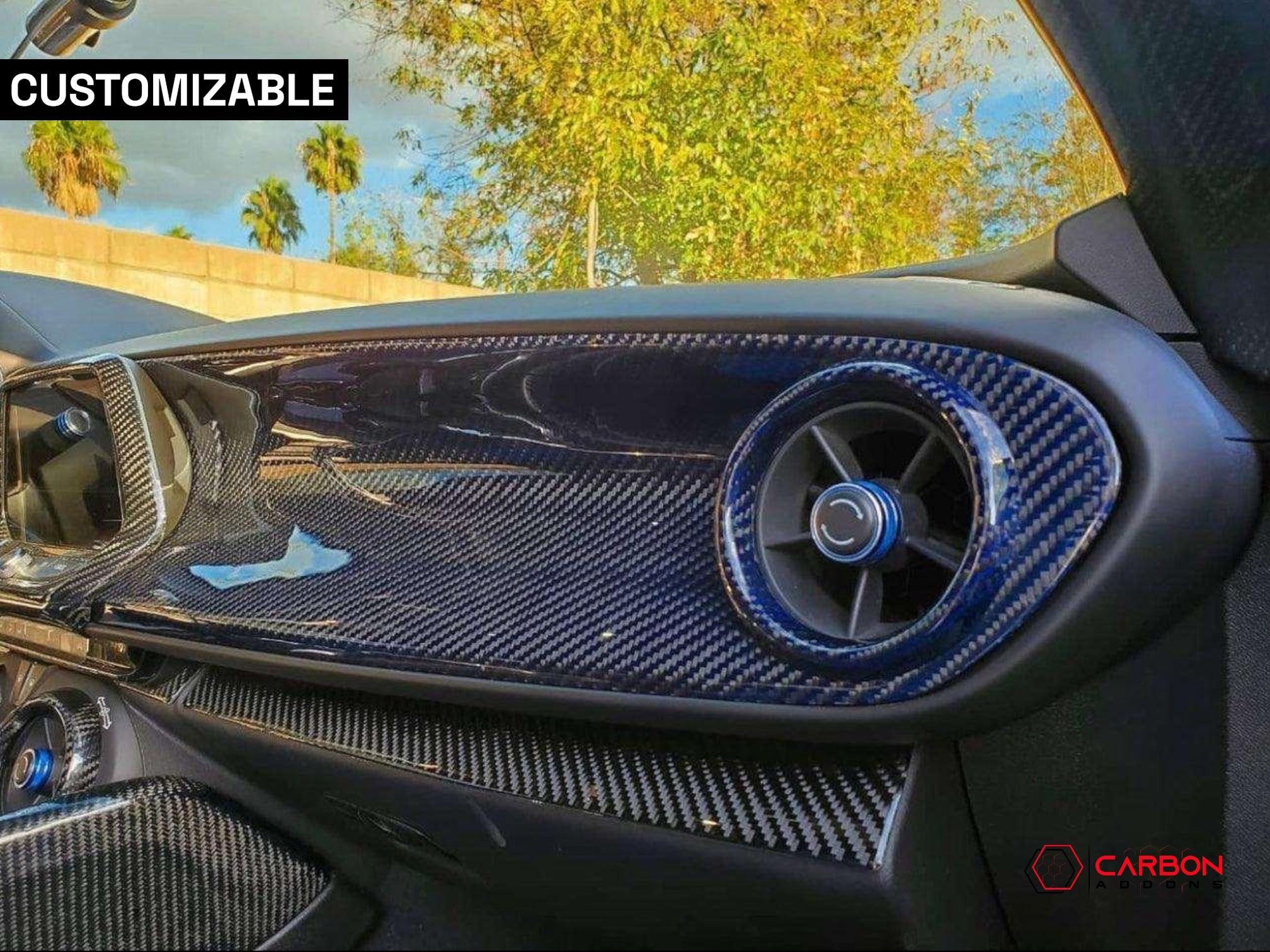 Customizable Carbon Fiber Dashboard for 2016-2024 Chevy Camaro - carbonaddons Carbon Fiber Parts, Accessories, Upgrades, Mods