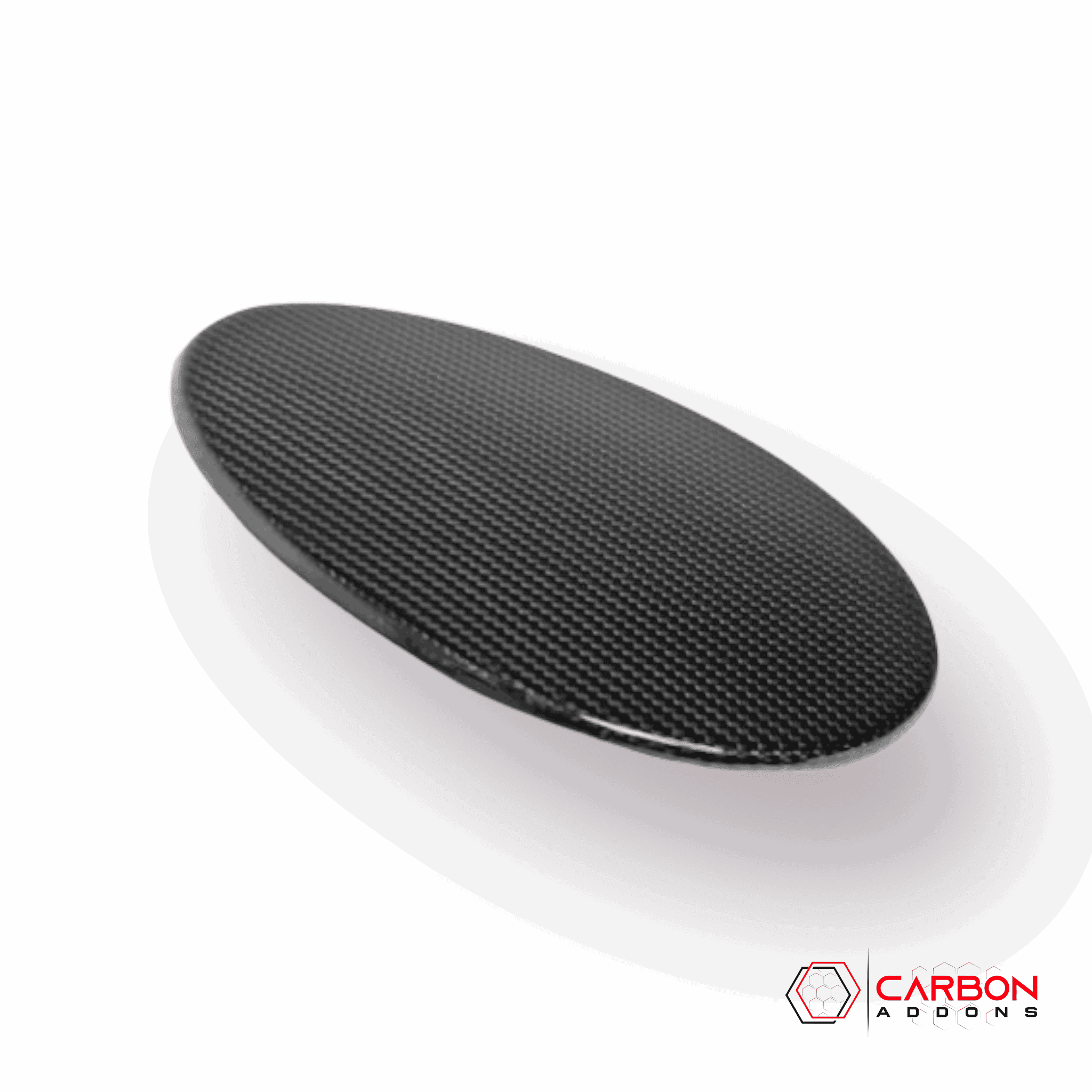 Exterior Carbon Fiber Gas Cap Cover for 2010-2015 Chevy Camaro - carbonaddons Carbon Fiber Parts, Accessories, Upgrades, Mods
