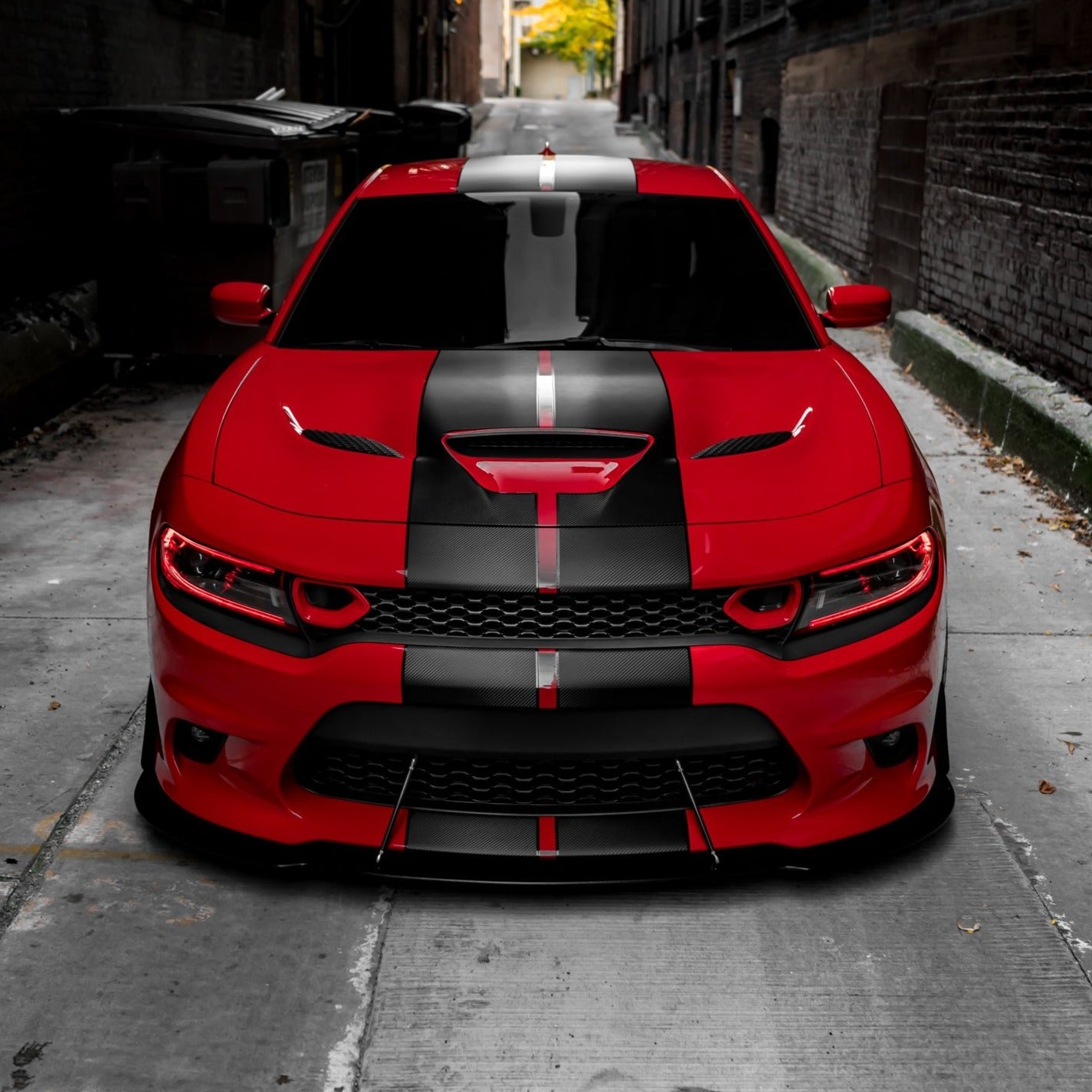 Dodge Charger 2015–2023 Front Splitter Extension – SRT, Hellcat, Scat Pack, Daytona, R/T, SXT | ZL1 Addons