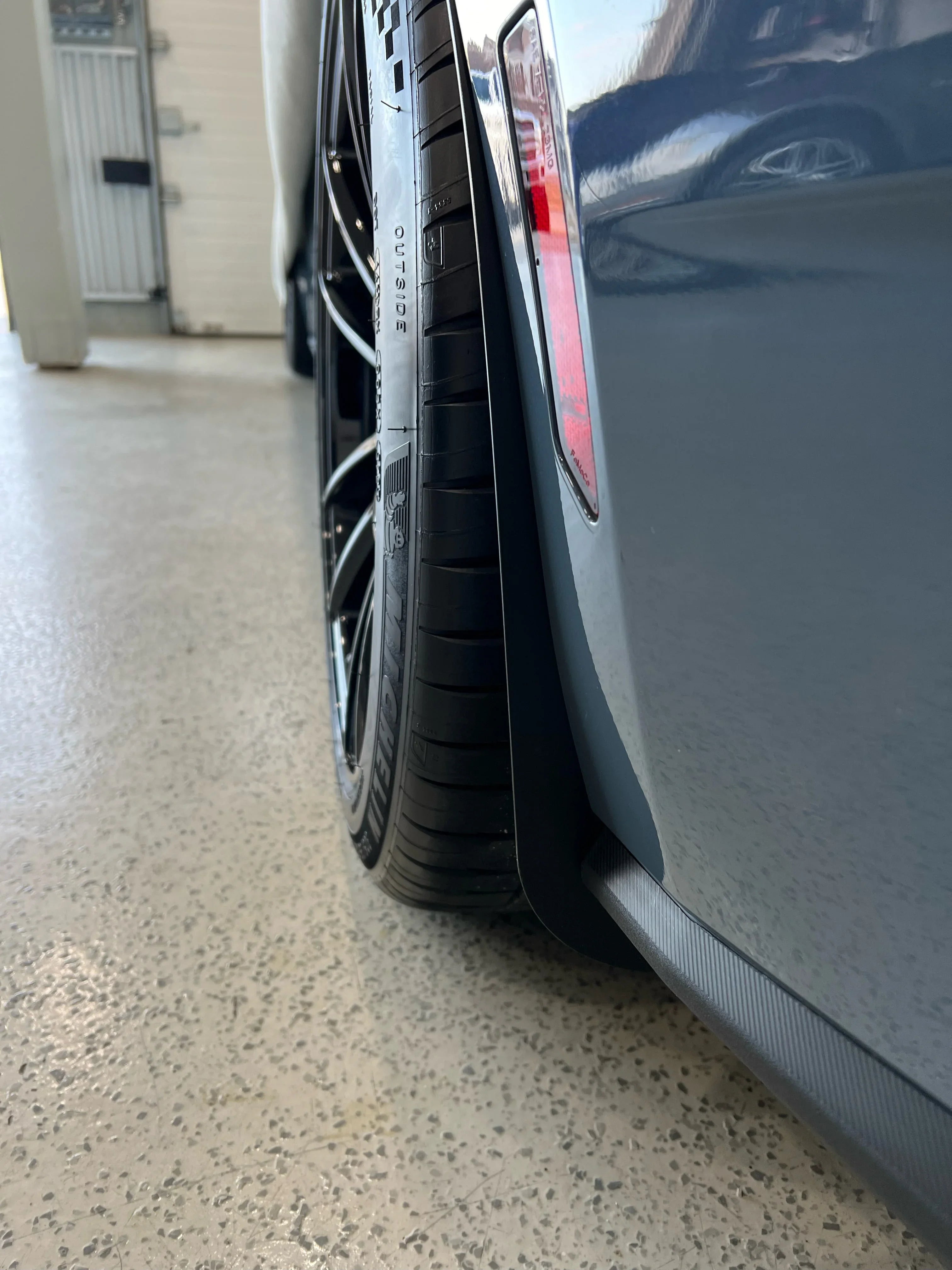 2024+ Mustang Dark Horse Rock Guards – Front & Rear Splash Guards / Stone Protection Kit