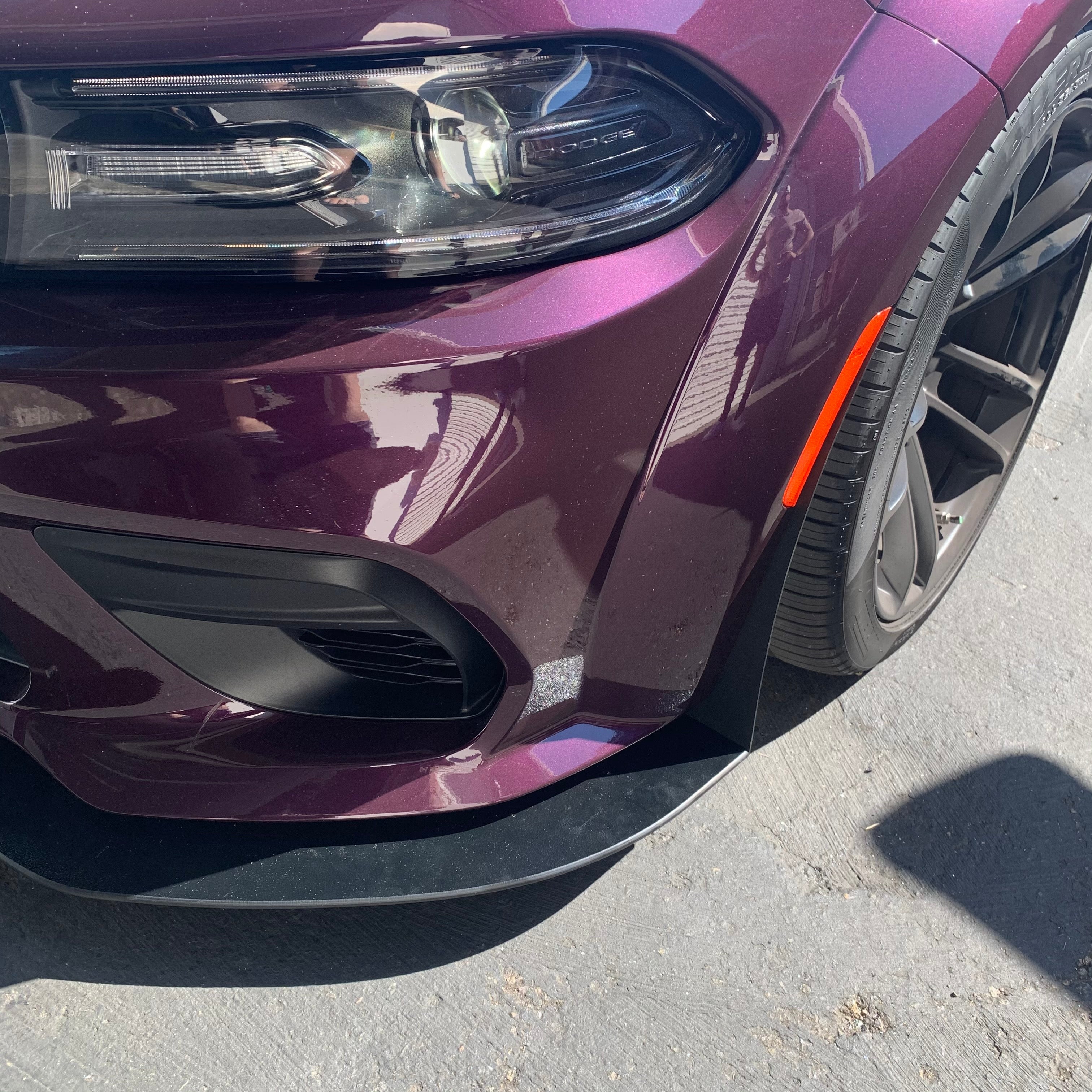Dodge Charger 2020–2023 Widebody Front Splitter Extension – ABS Aero Upgrade | ZL1 Addons