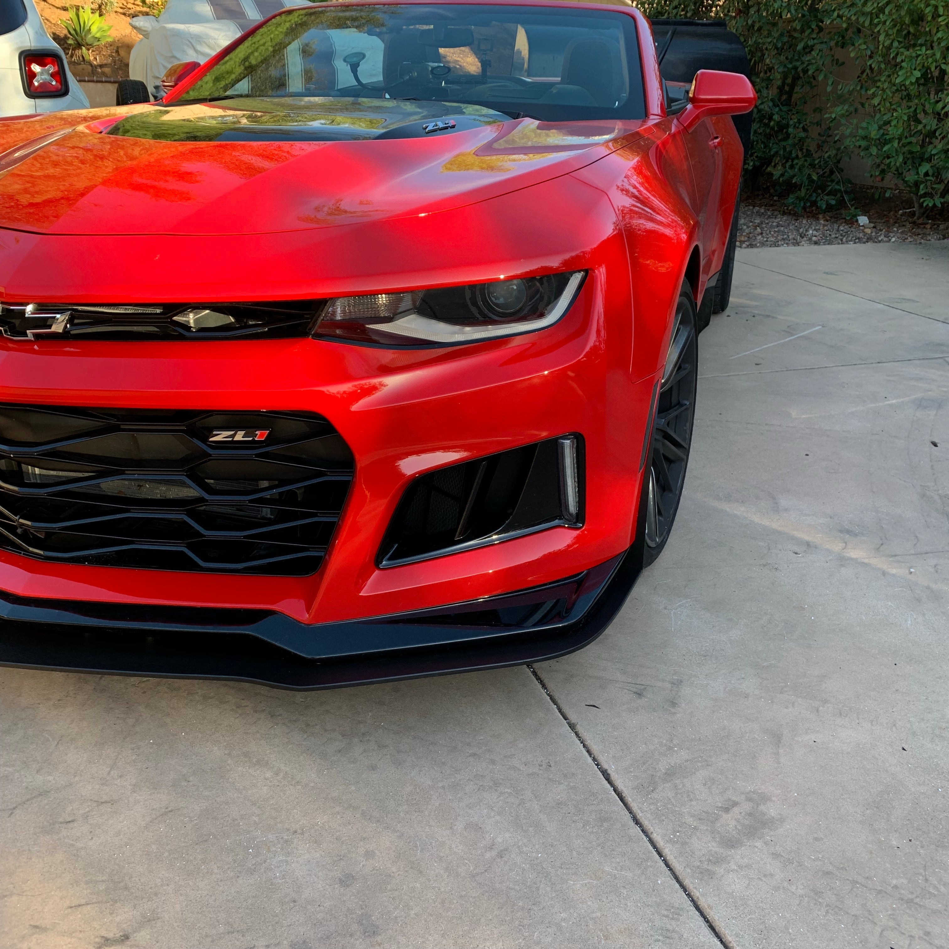 2017–2024 Camaro ZL1 Splitter Extension | ABS Front Aero | Fits Factory ZL1 Only