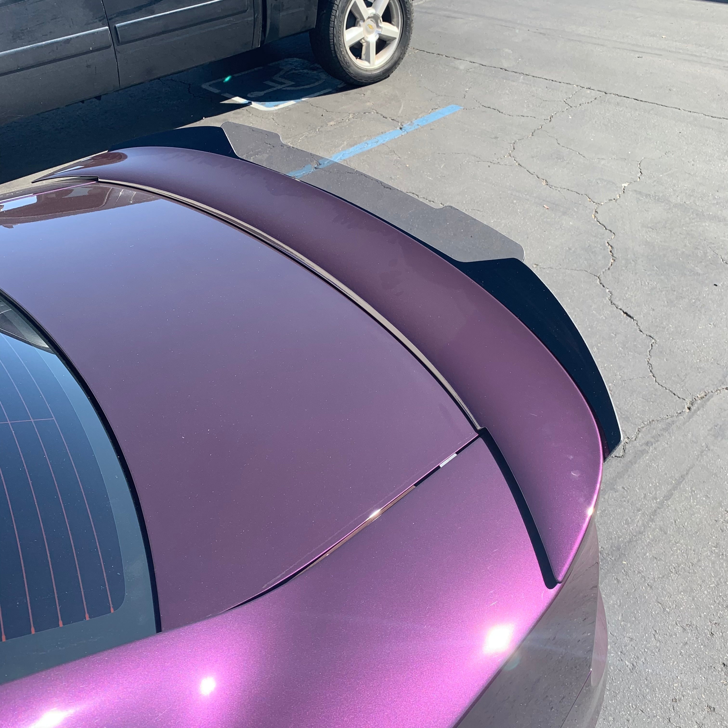 Dodge Charger 2020-2023 Hellcat/Redeye Stealth Wicker Bill – Two-Piece Lexan | ZL1 Addons