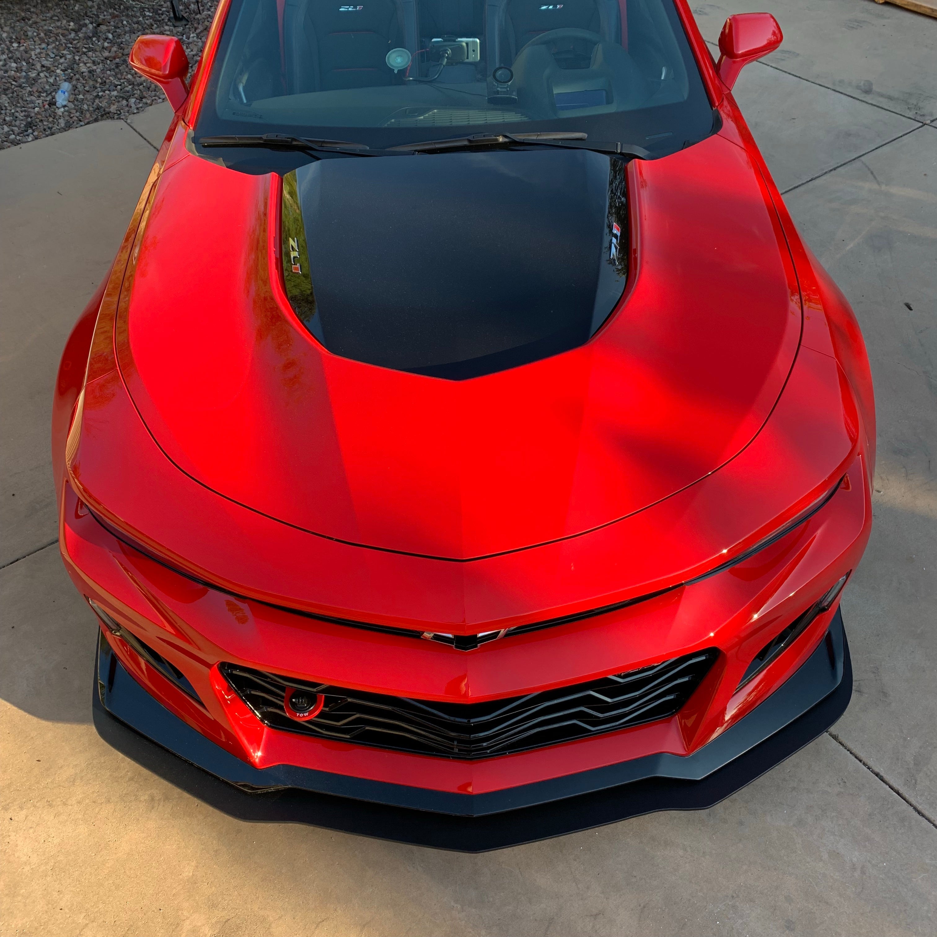 2017–2024 Camaro ZL1 Splitter Extension | ABS Front Aero | Fits Factory ZL1 Only