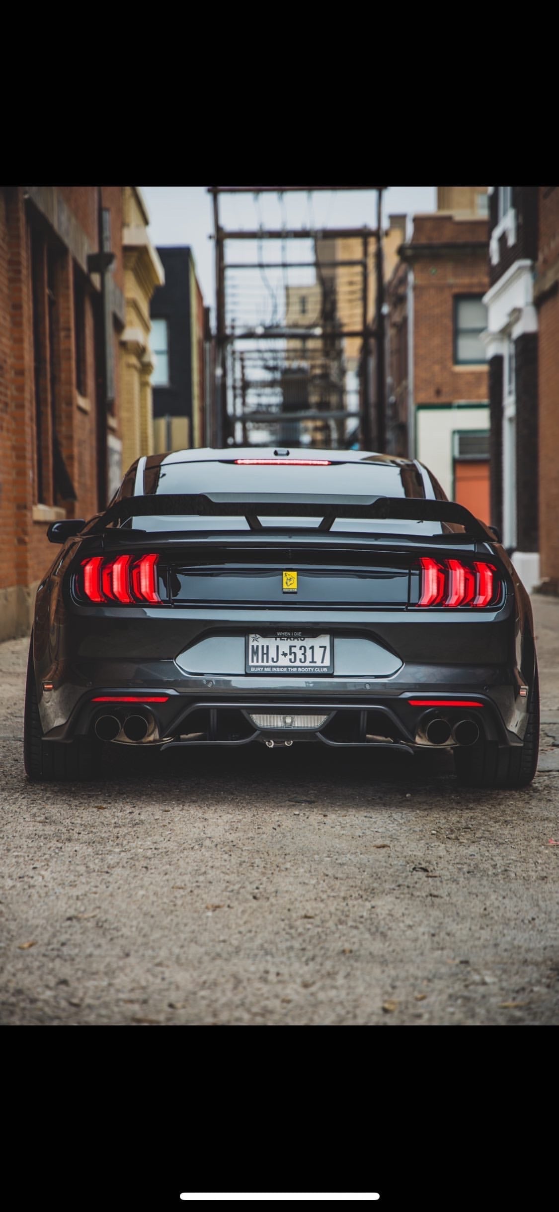 Mustang 18-23 Performance Pack Wicker Bill