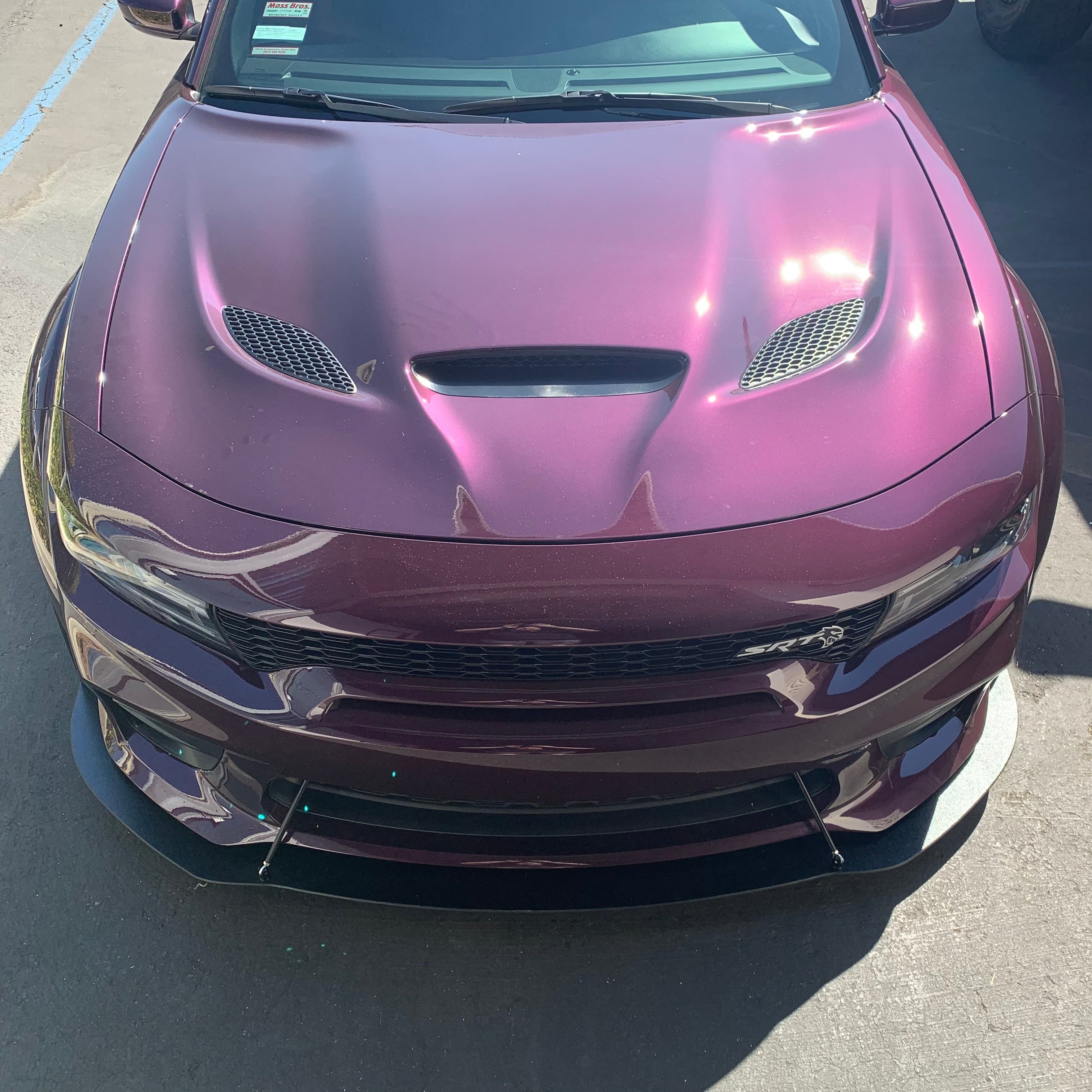 Dodge Charger 2020–2023 Widebody Front Splitter Extension – ABS Aero Upgrade | ZL1 Addons