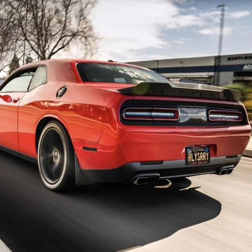 2009–2023 Dodge Challenger Wicker Bill w/ Camera Cutout | ZL1 Addons