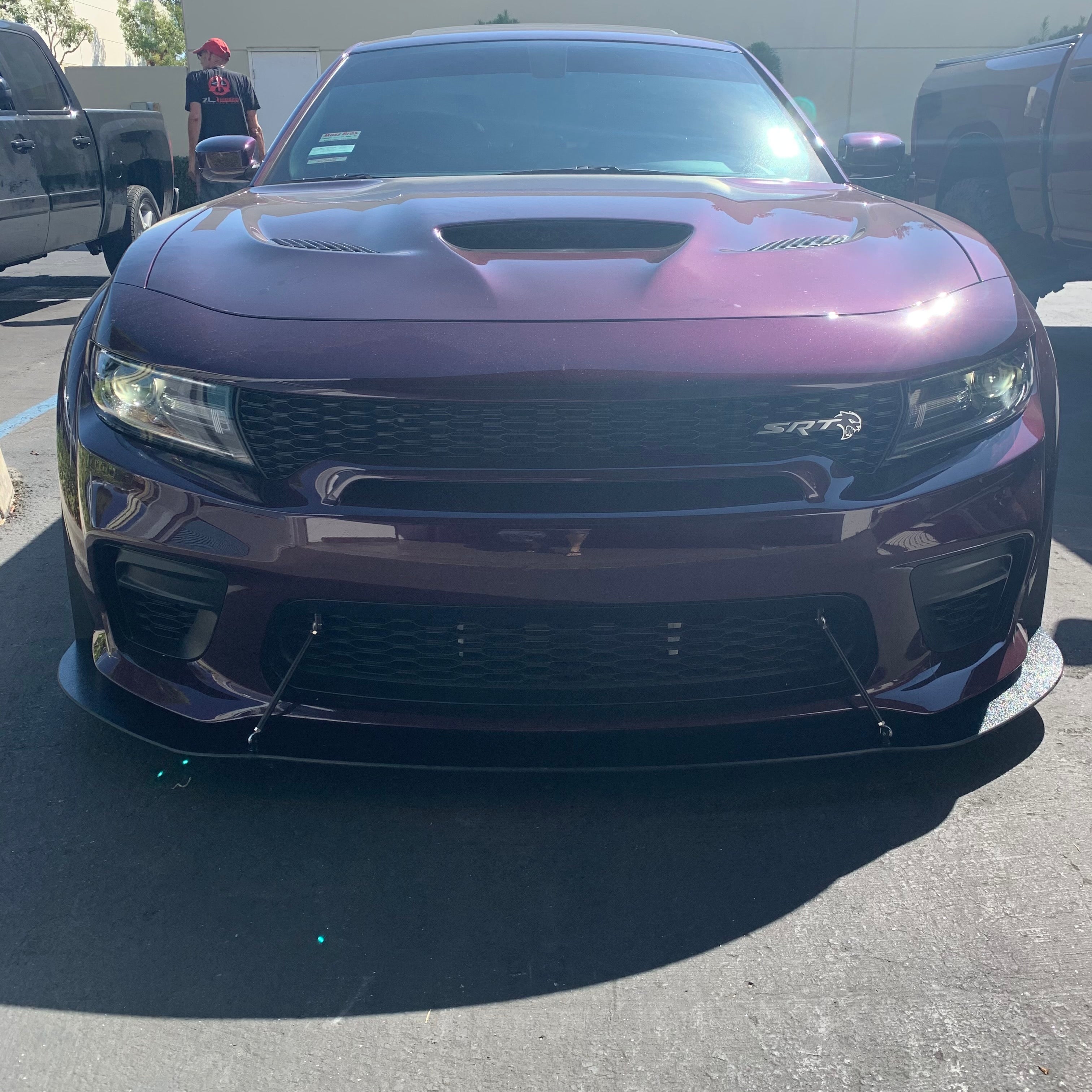 Dodge Charger 2020–2023 Widebody Front Splitter Extension – ABS Aero Upgrade | ZL1 Addons