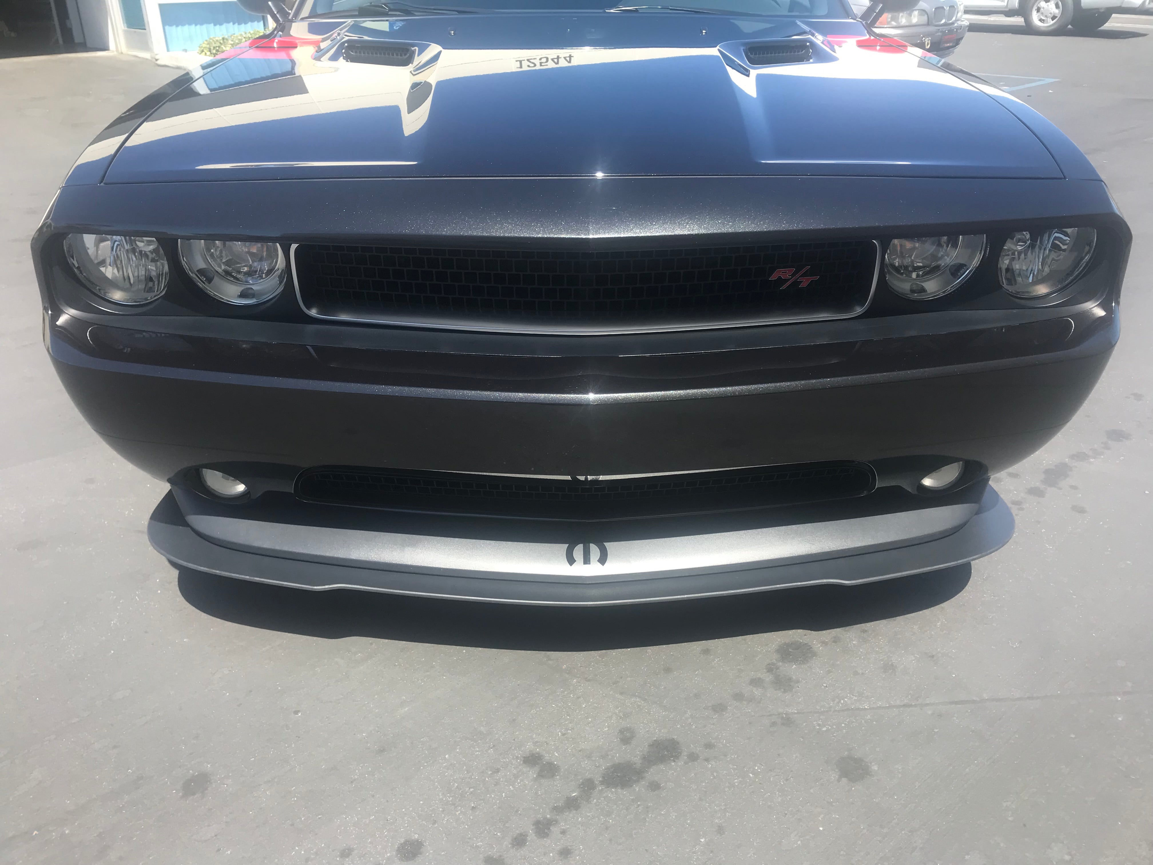 2011–2014 Dodge Challenger RT Front Splitter Extension | ABS | ZL1 Addons