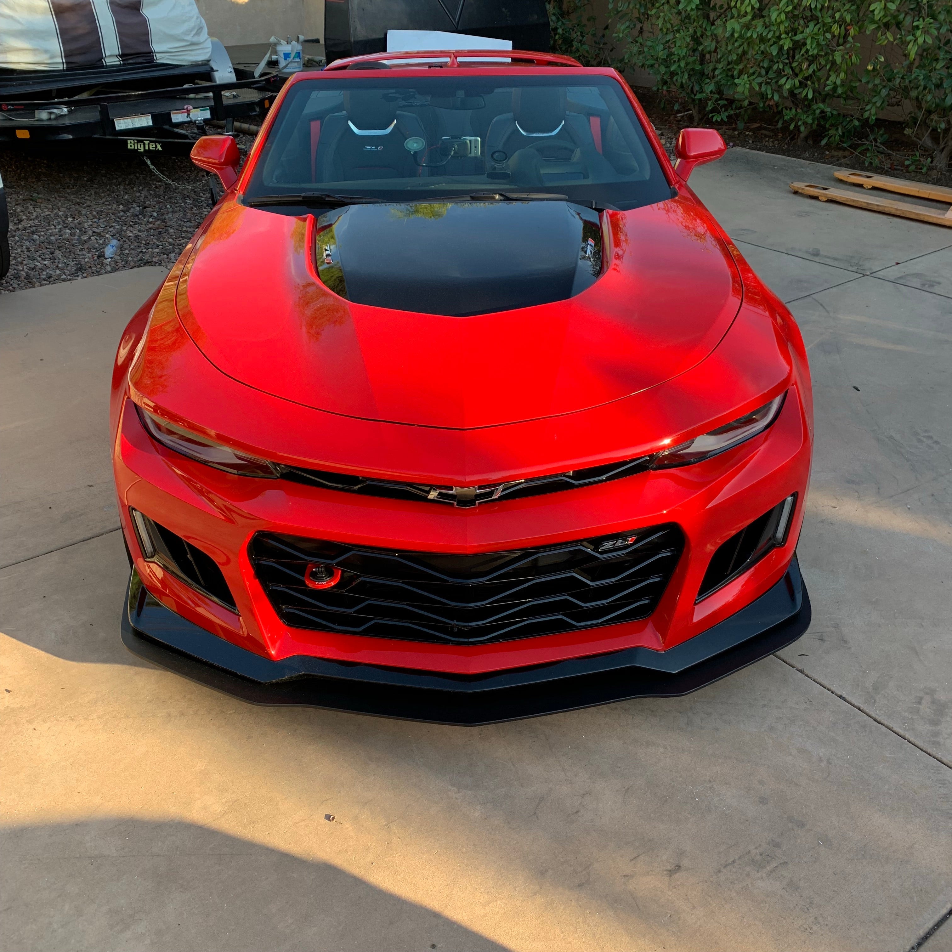2017–2024 Camaro ZL1 Splitter Extension | ABS Front Aero | Fits