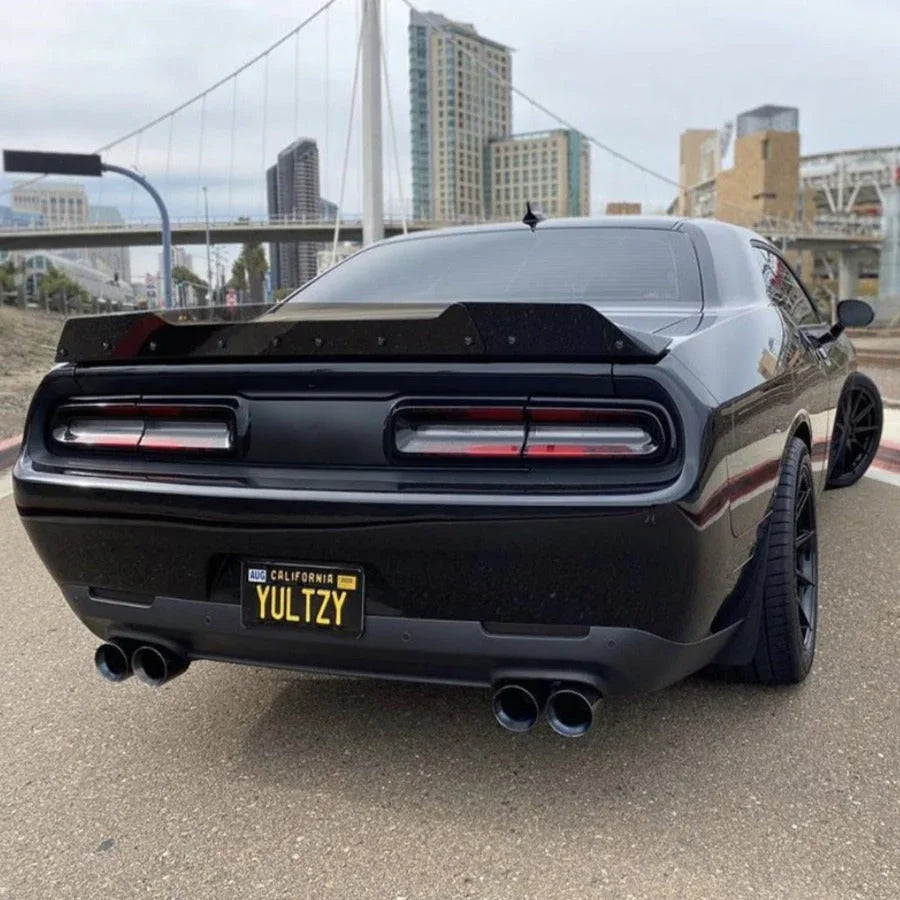 2009–2023 Dodge Challenger Wicker Bill w/ Camera Cutout | ZL1 Addons