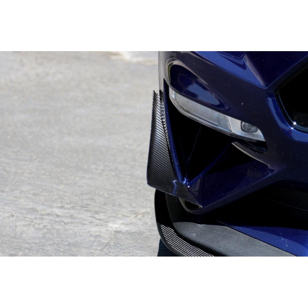 Ford Mustang S550 Carbon Fiber Front Bumper Canards (2018–2023) by APR Performance