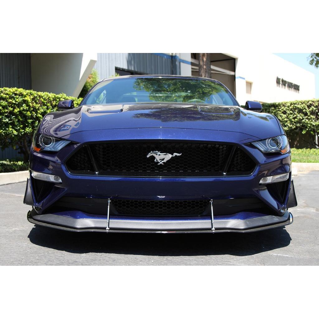 Ford Mustang S550 Carbon Fiber Front Bumper Canards (2018–2023) by APR Performance