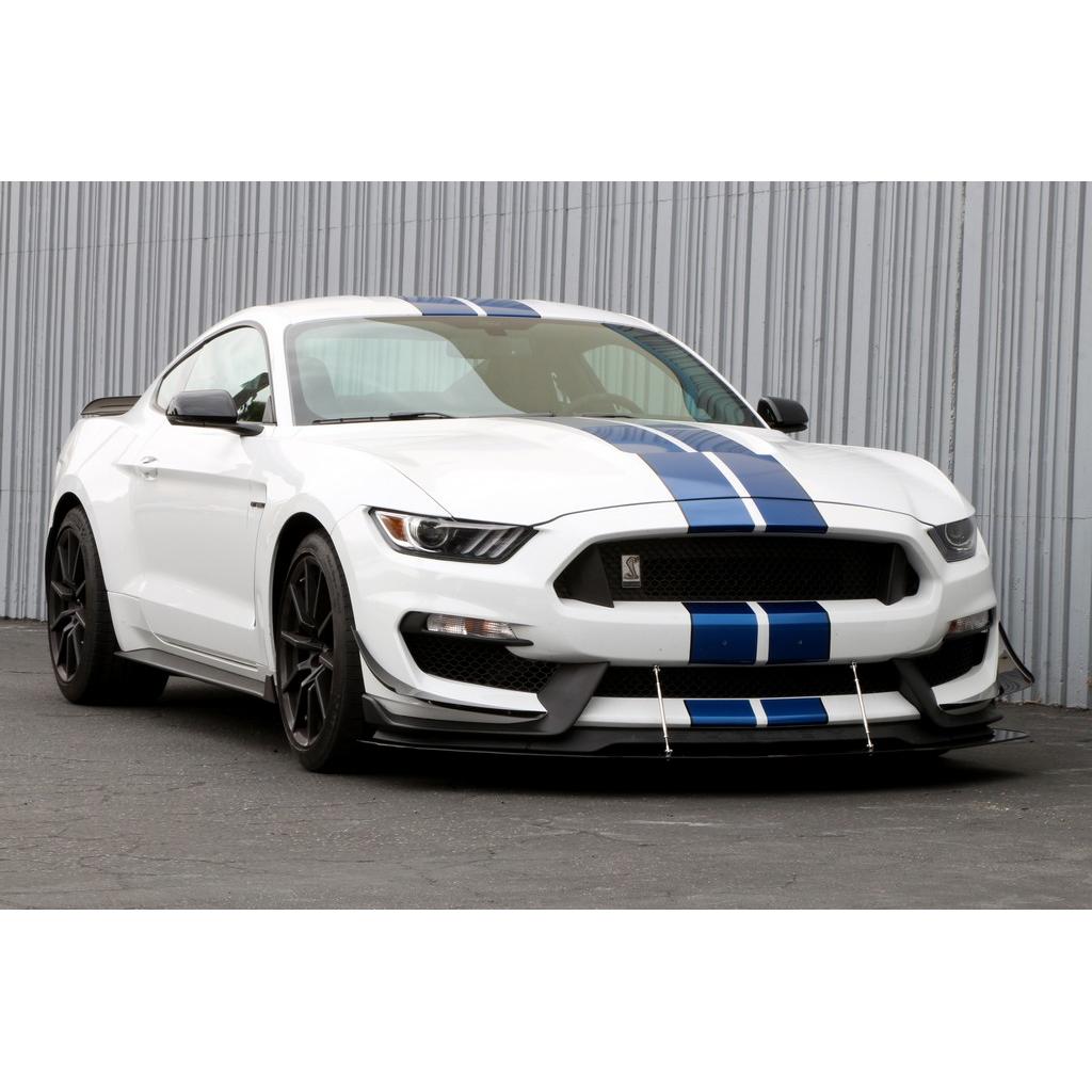 Ford Mustang Shelby GT350 / GT350R Carbon Fiber Front Bumper Canards (2016–2020) by APR Performance