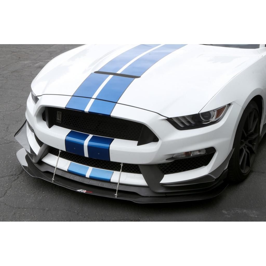 Ford Mustang Shelby GT350 / GT350R Carbon Fiber Front Bumper Canards (2016–2020) by APR Performance