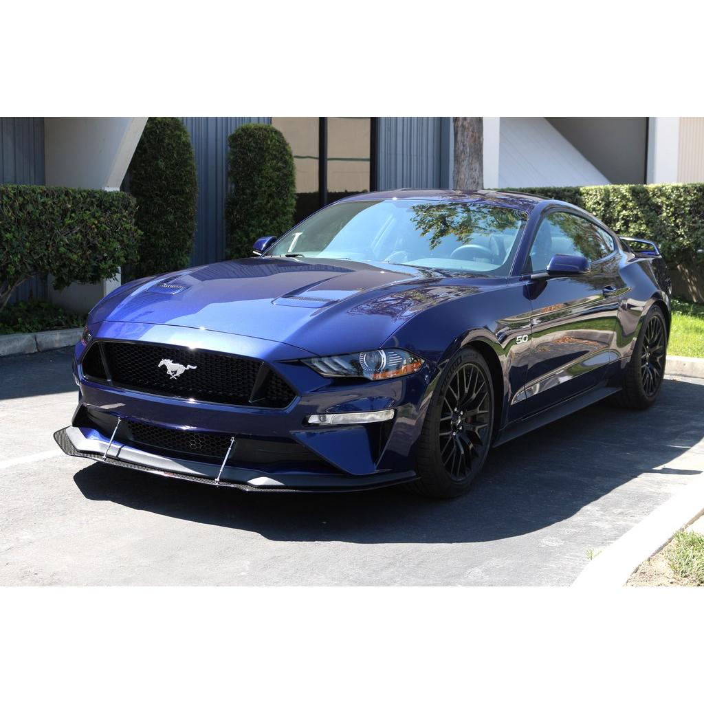 Ford Mustang S550 Carbon Fiber Front Wind Splitter (2018–2023) by APR Performance
