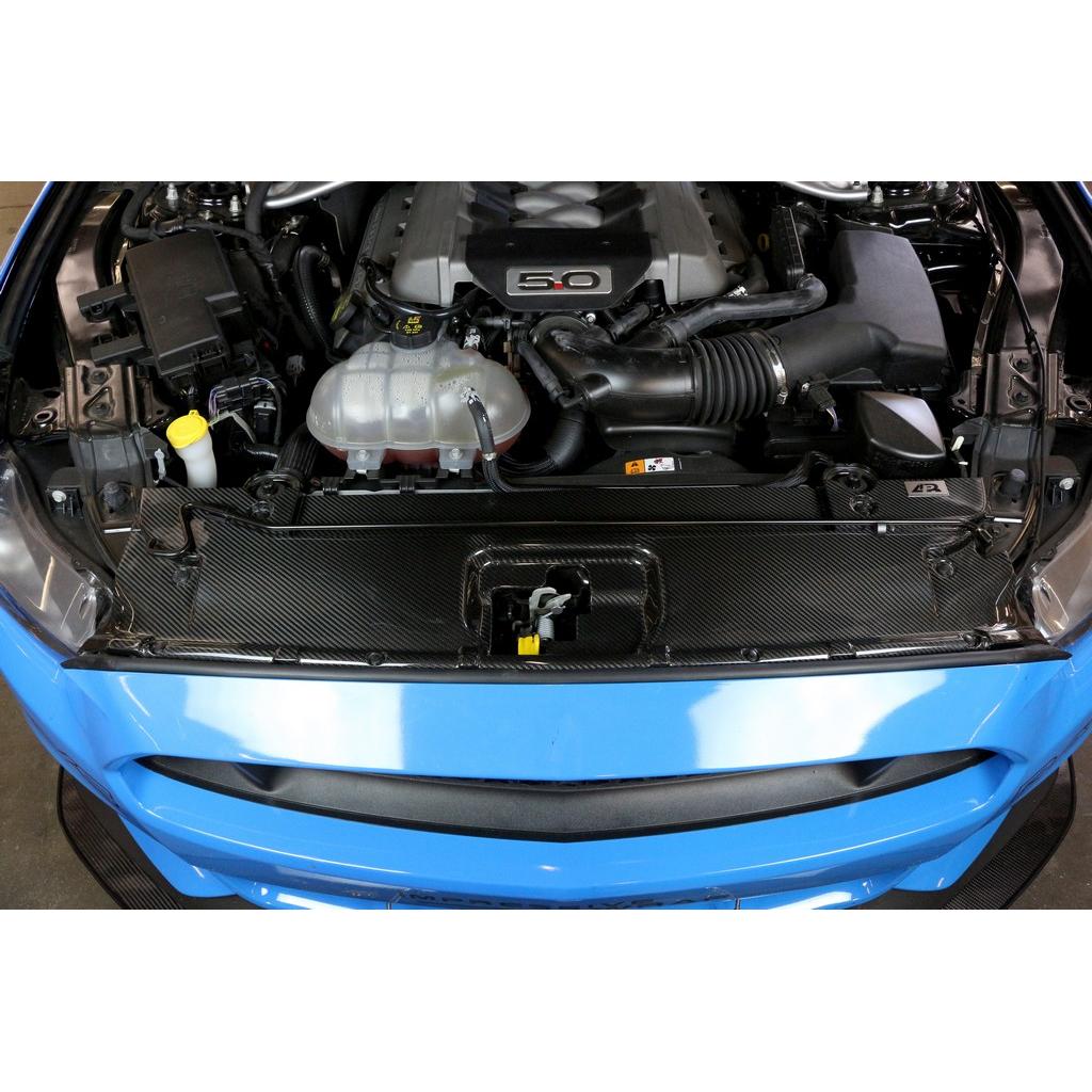 Ford Mustang S550 GT 5.0 Carbon Fiber Radiator Cooling Plate (2015–2017) by APR Performance