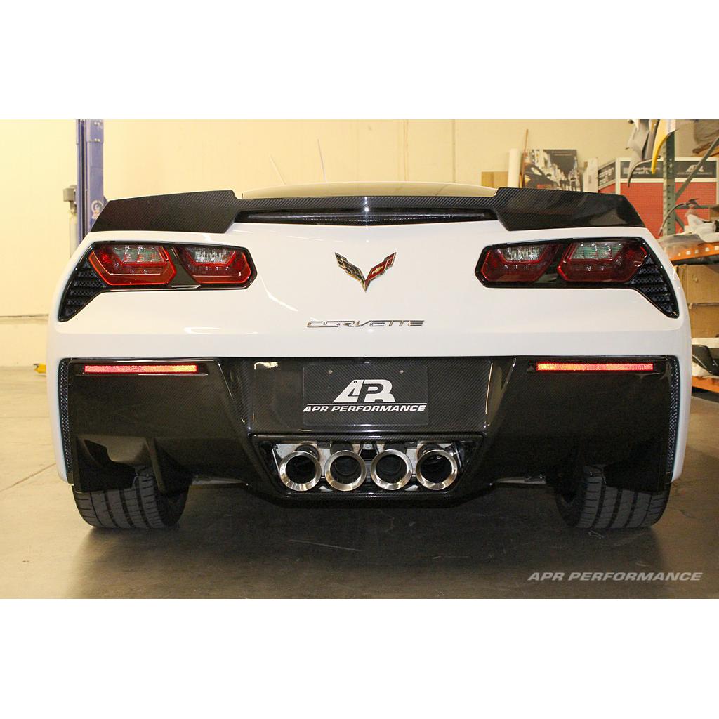 Chevrolet Corvette C7 / C7 Z06 Carbon Fiber Exhaust Heat Shields by APR Performance