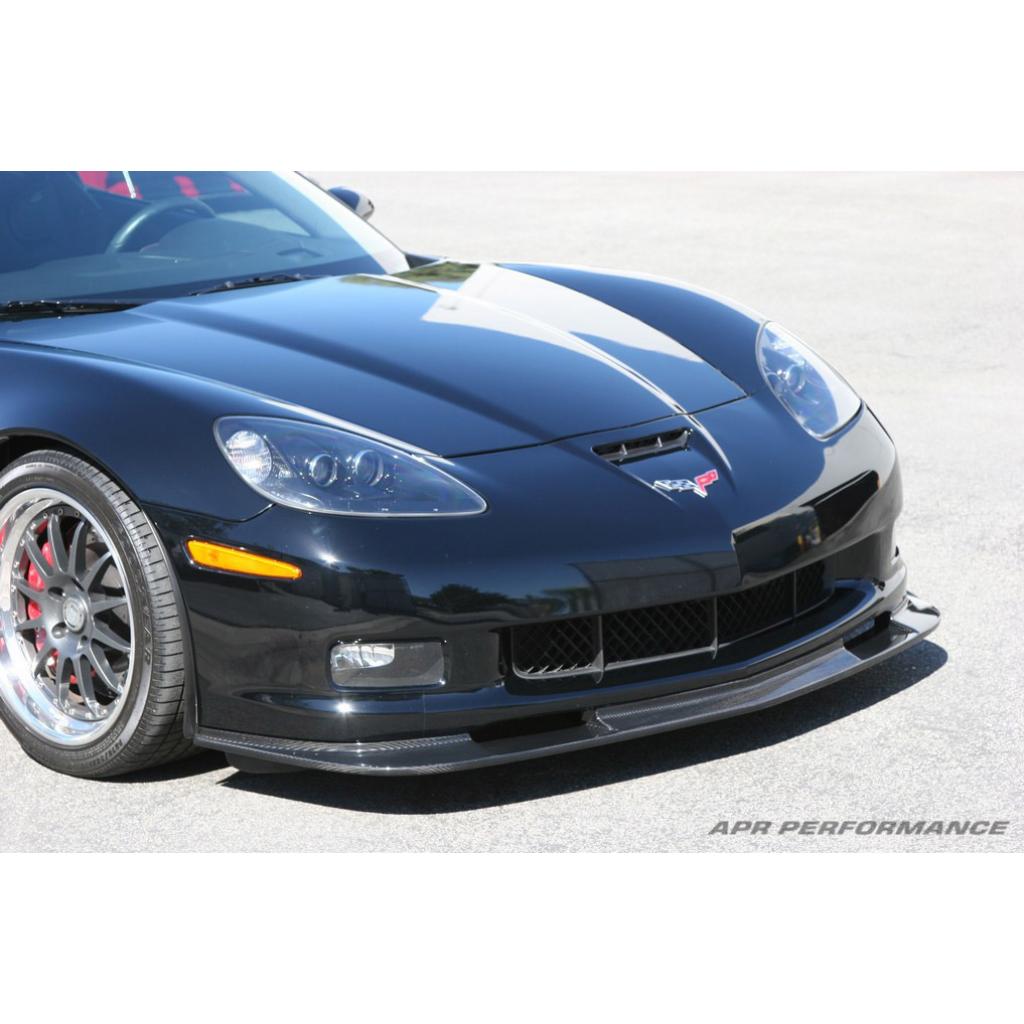 APR Performance Carbon Fiber Front Air Dam / Lip V2 for Chevrolet Corvette C6 Z06 & Grand Sport