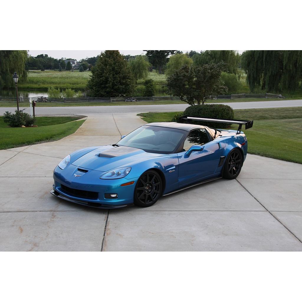 APR Performance GT-250 71" Carbon Fiber Adjustable Rear Wing for Chevrolet Corvette C6