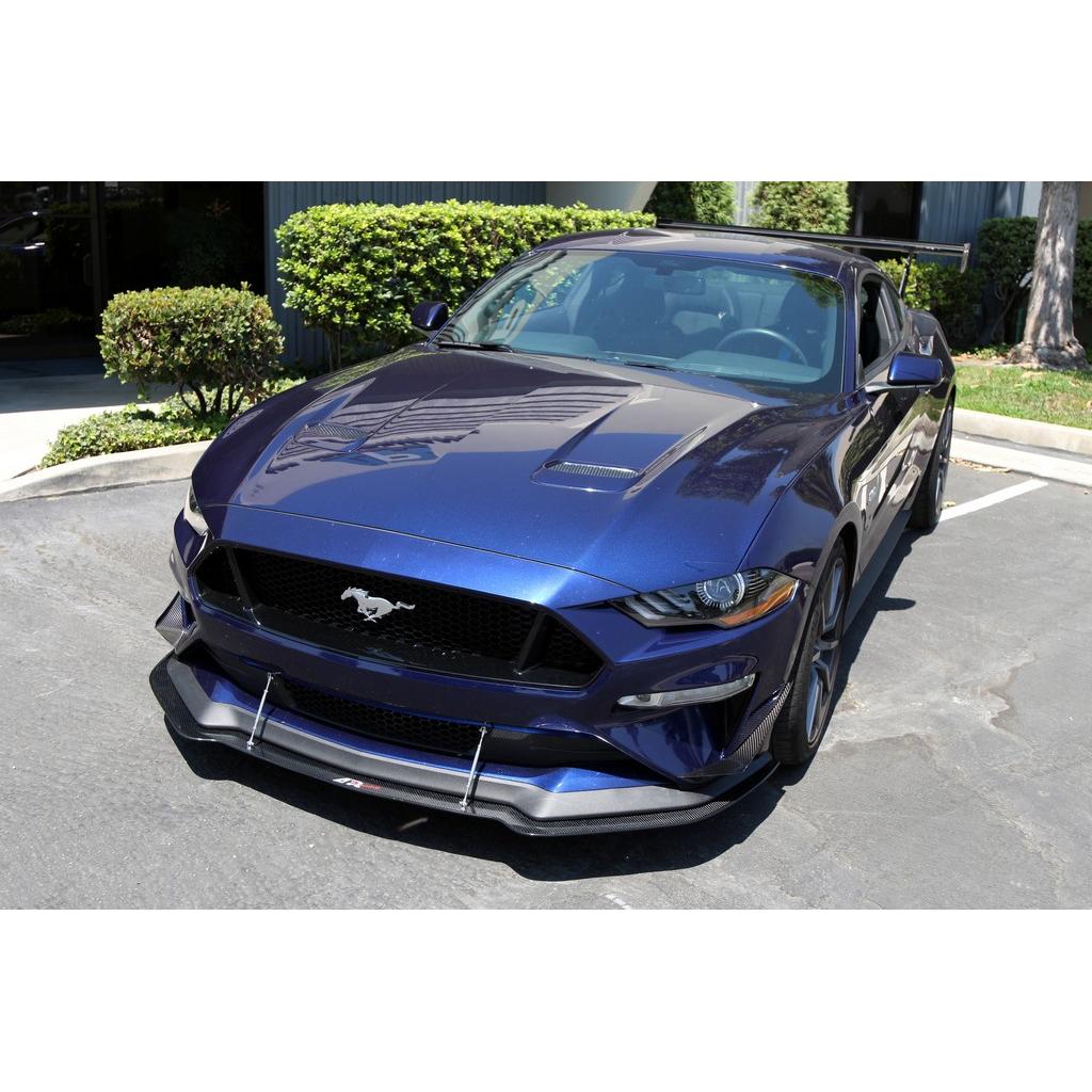 Ford Mustang S550 Carbon Fiber Front Bumper Canards (2018–2023) by APR Performance