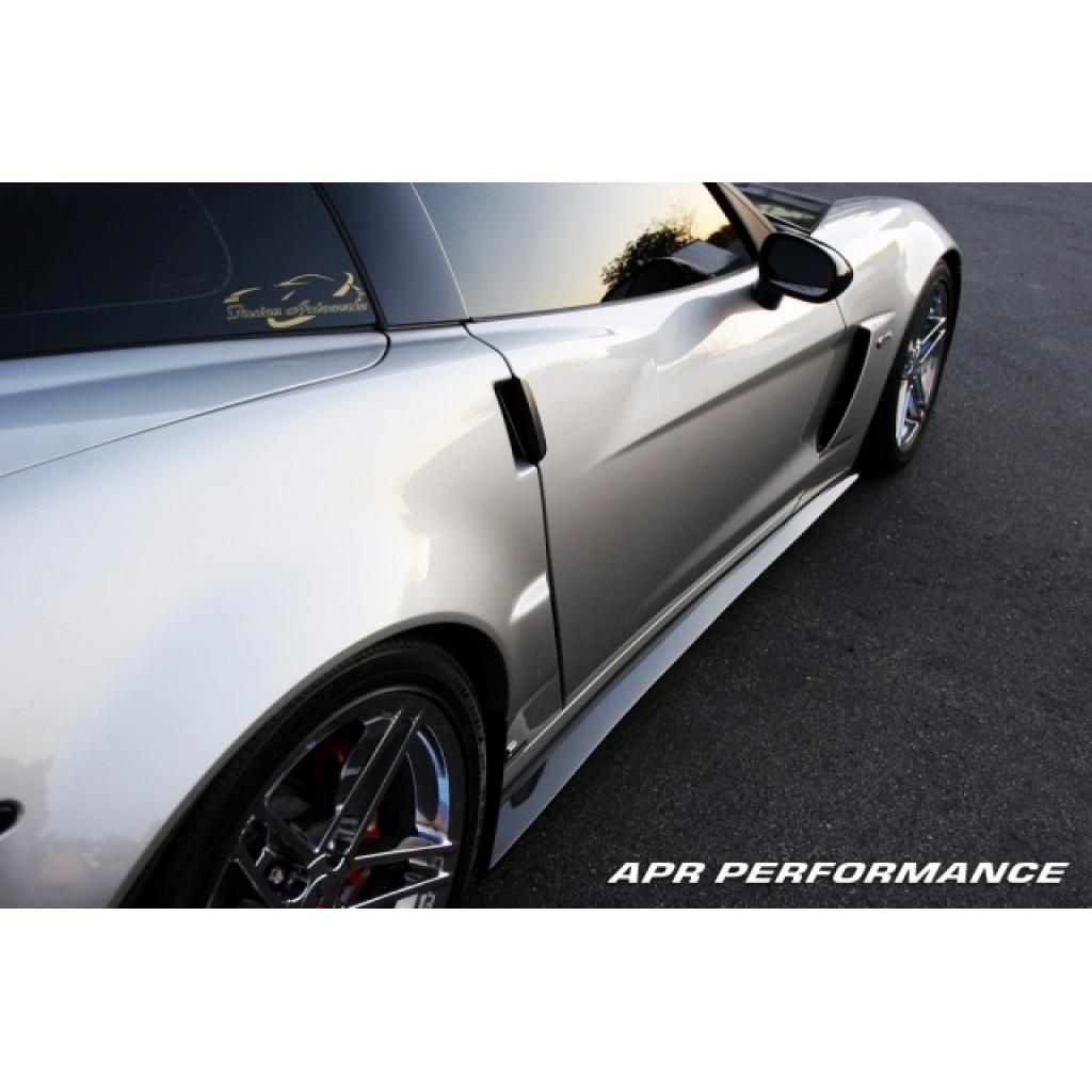 APR Performance Carbon Fiber Side Rocker Extensions / Side Skirts for Chevrolet Corvette C6 Z06 & Grand Sport