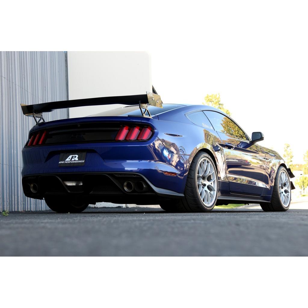 APR Performance GTC-200 Carbon Fiber Adjustable Rear Wing for 2015–2017 Ford Mustang Shelby GT350, GT500 & GT Mustang