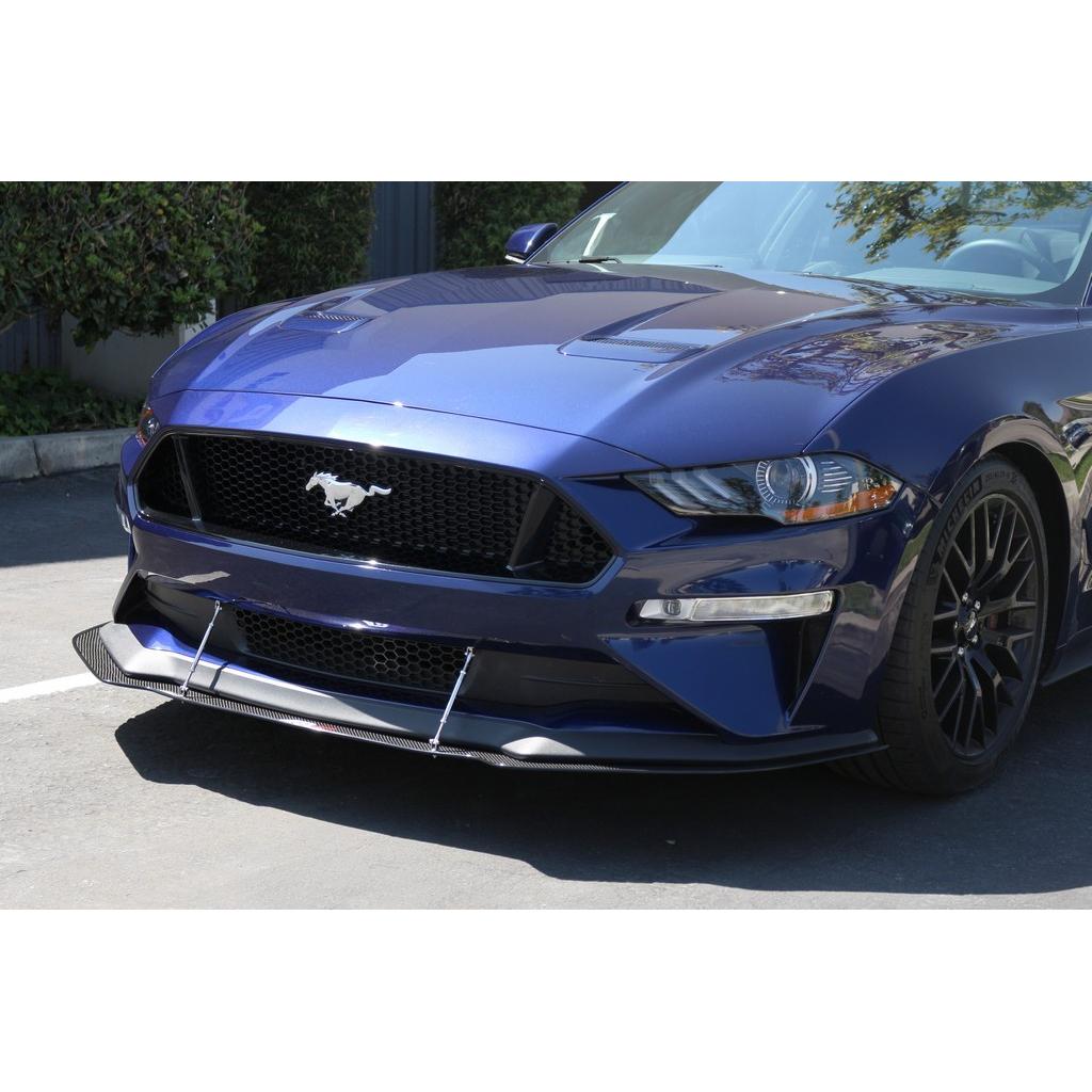 Ford Mustang S550 Carbon Fiber Front Wind Splitter (2018–2023) by APR Performance