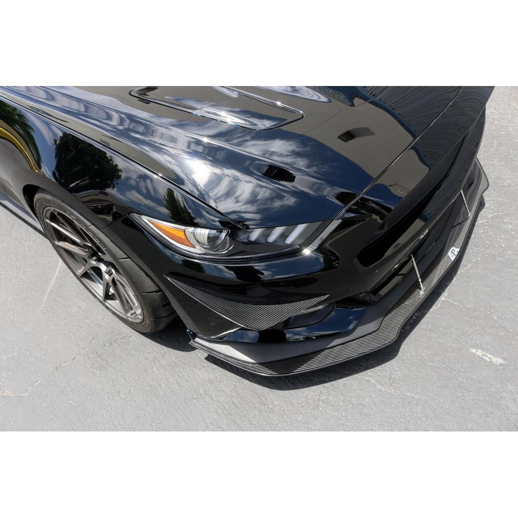 Ford Mustang S550 Carbon Fiber Front Bumper Canards (2015–2017) by APR Performance