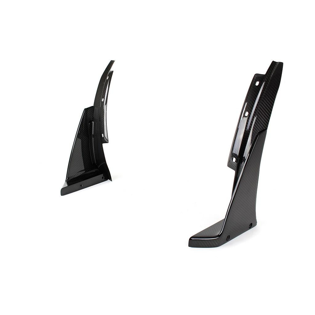 Chevrolet Corvette C7 Z06 Carbon Fiber Front Bumper Canards & Spats (Requires APR Front Splitter) by APR Performance