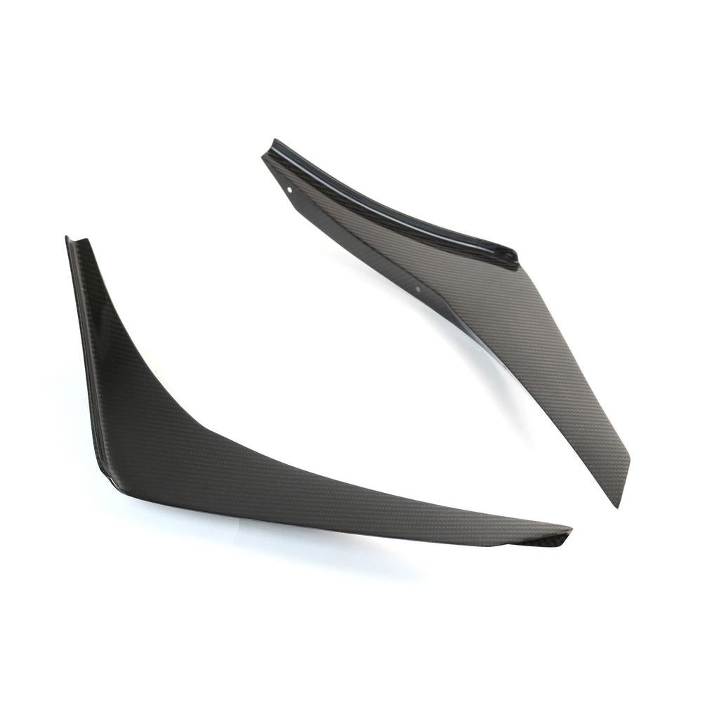 Ford Mustang Shelby GT350 / GT350R Carbon Fiber Front Bumper Canards (2016–2020) by APR Performance