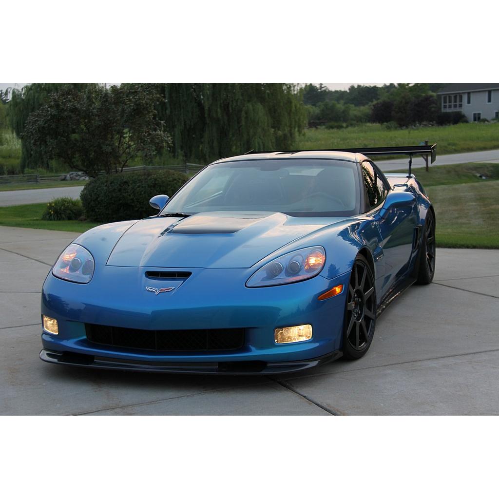 APR Performance GT-250 71" Carbon Fiber Adjustable Rear Wing for Chevrolet Corvette C6