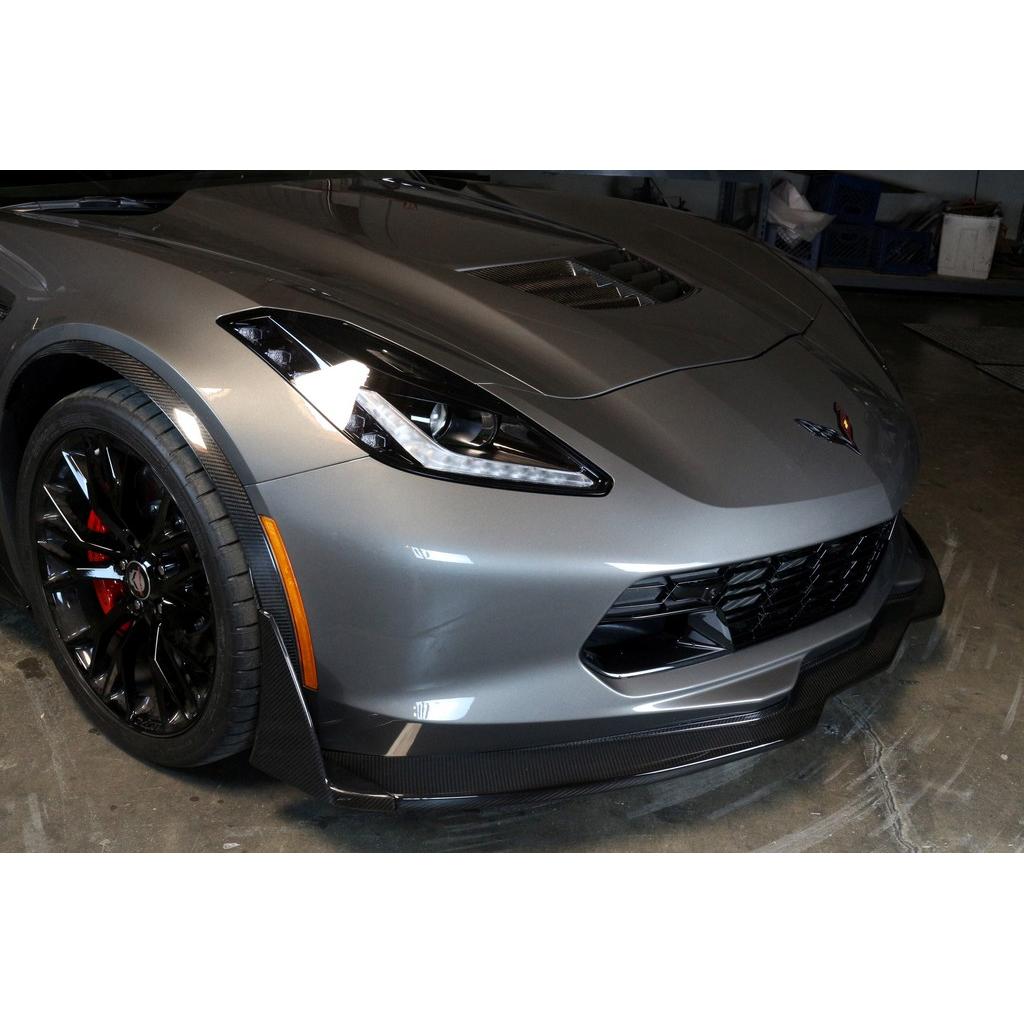 Chevrolet Corvette C7 / C7 Z06 Carbon Fiber Front Air Dam Lip by APR Performance
