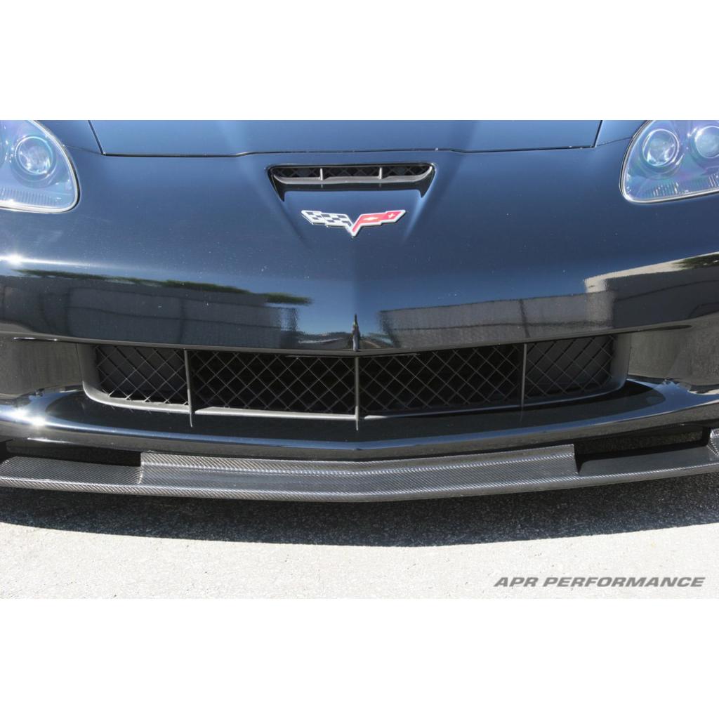 APR Performance Carbon Fiber Front Air Dam / Lip V2 for Chevrolet Corvette C6 Z06 & Grand Sport