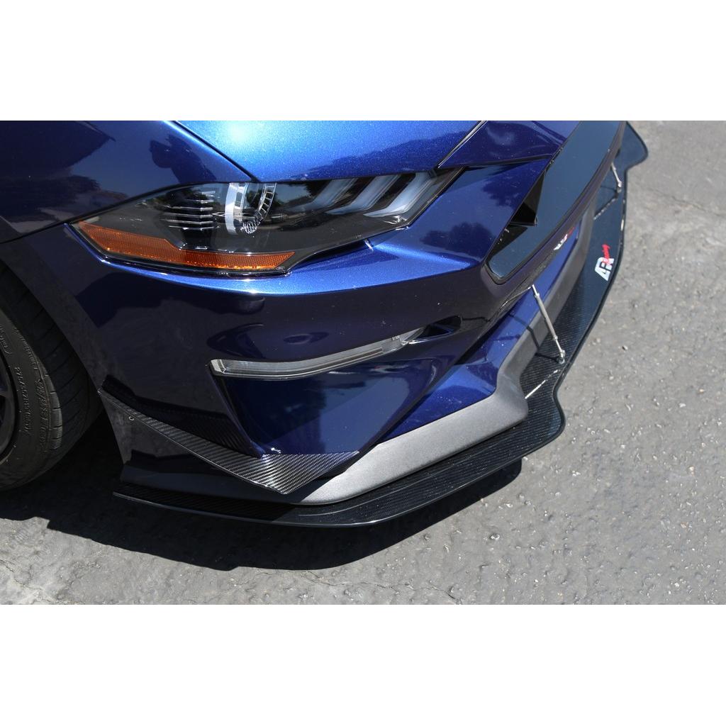 Ford Mustang S550 Carbon Fiber Front Bumper Canards (2018–2023) by APR Performance