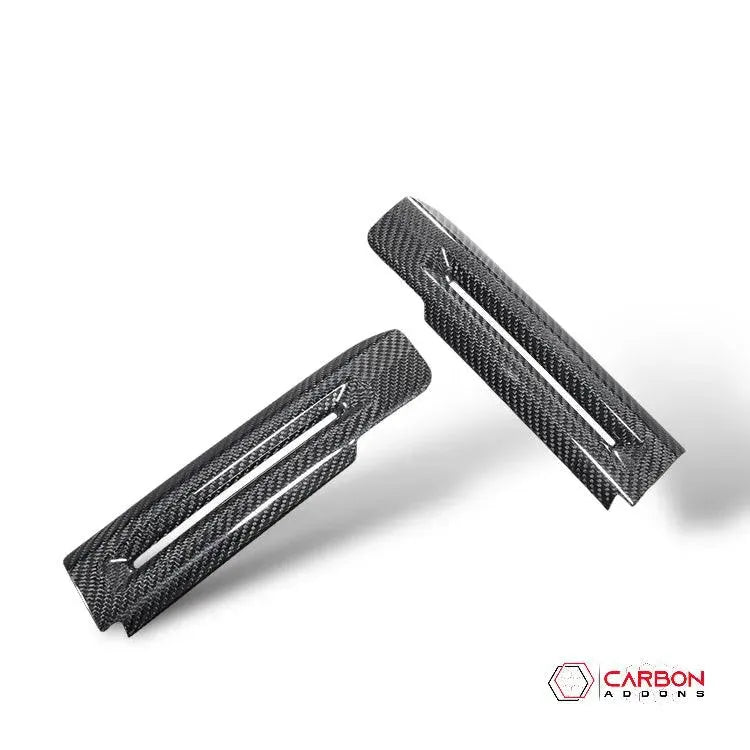 🥇Carbon Fiber Interior Door Handle Accessories Cover Trim For Dodge Challenger - Foto 6