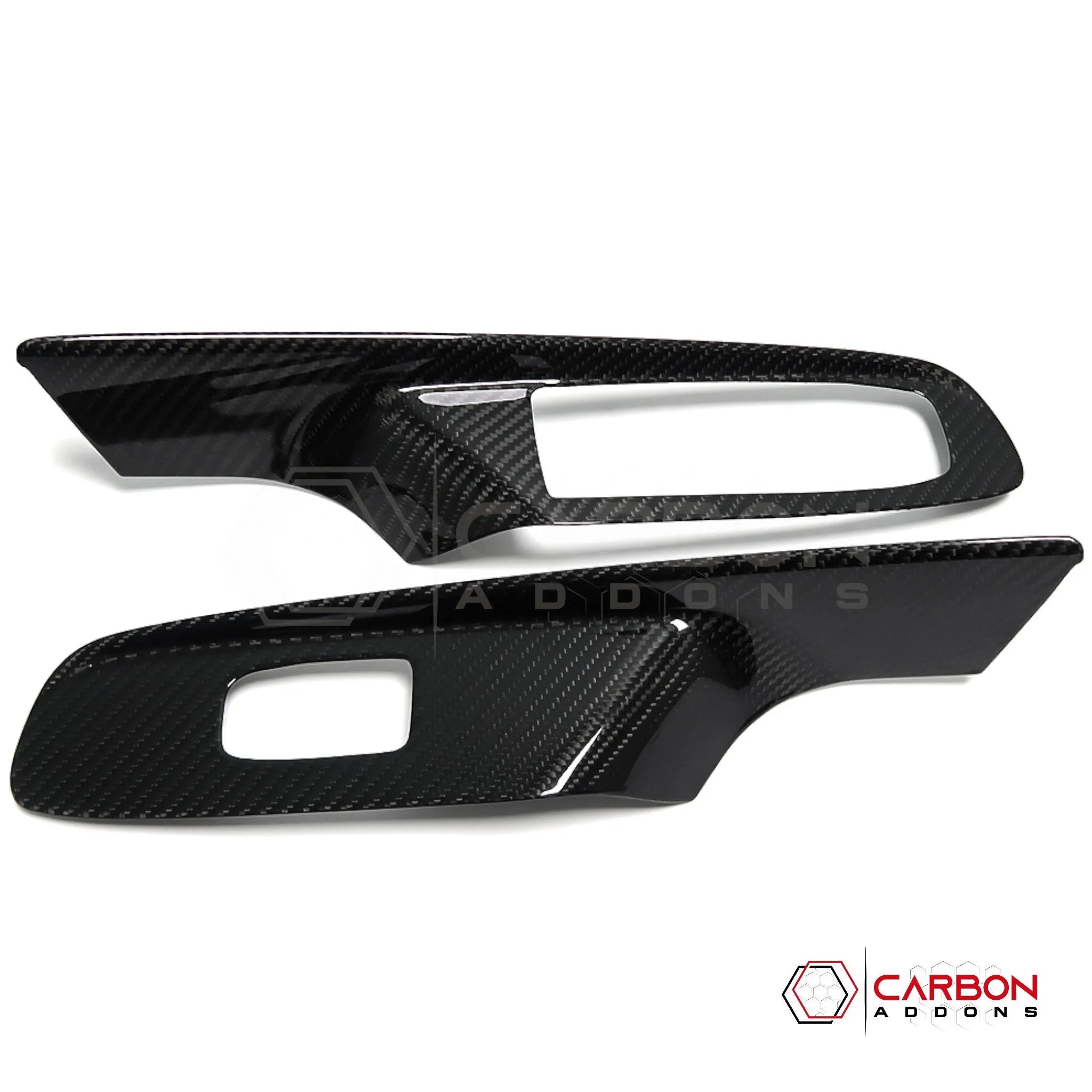 C8 Corvette 2020+ Real Carbon Fiber Window Switch Trim Cover