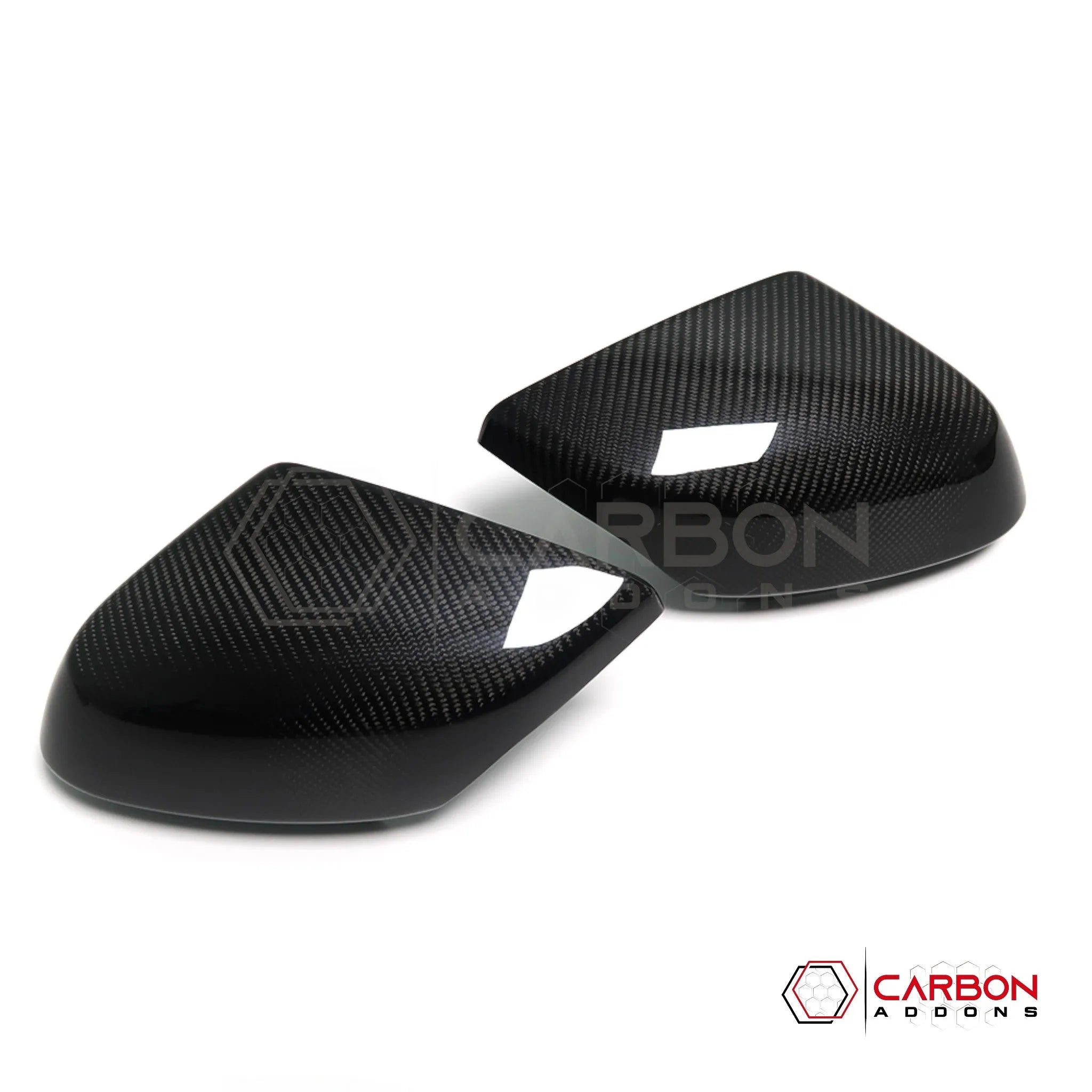 C8 Corvette Exterior Carbon Fiber Mirror Cap Replacement