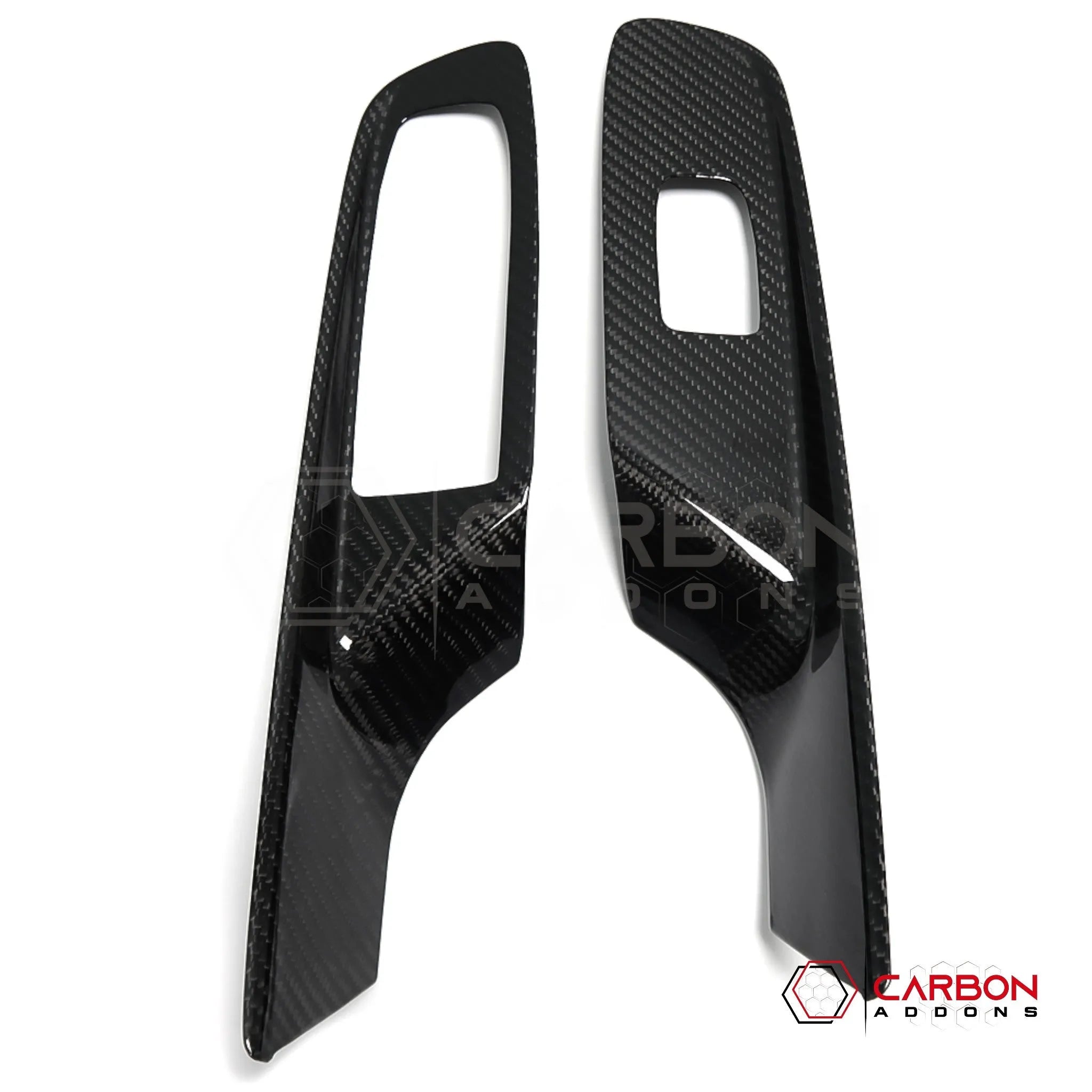 C8 Corvette 2020+ Real Carbon Fiber Window Switch Trim Cover