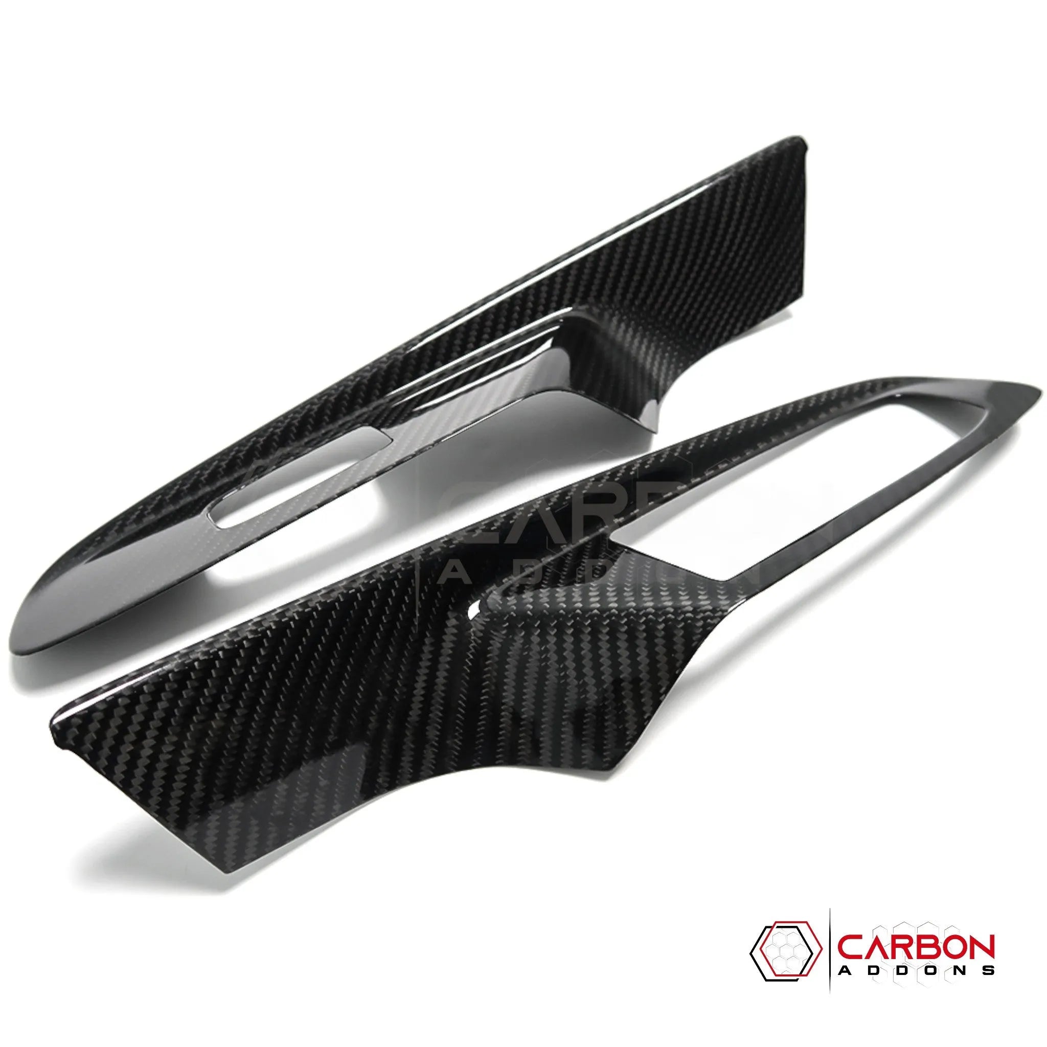 C8 Corvette 2020+ Real Carbon Fiber Window Switch Trim Cover