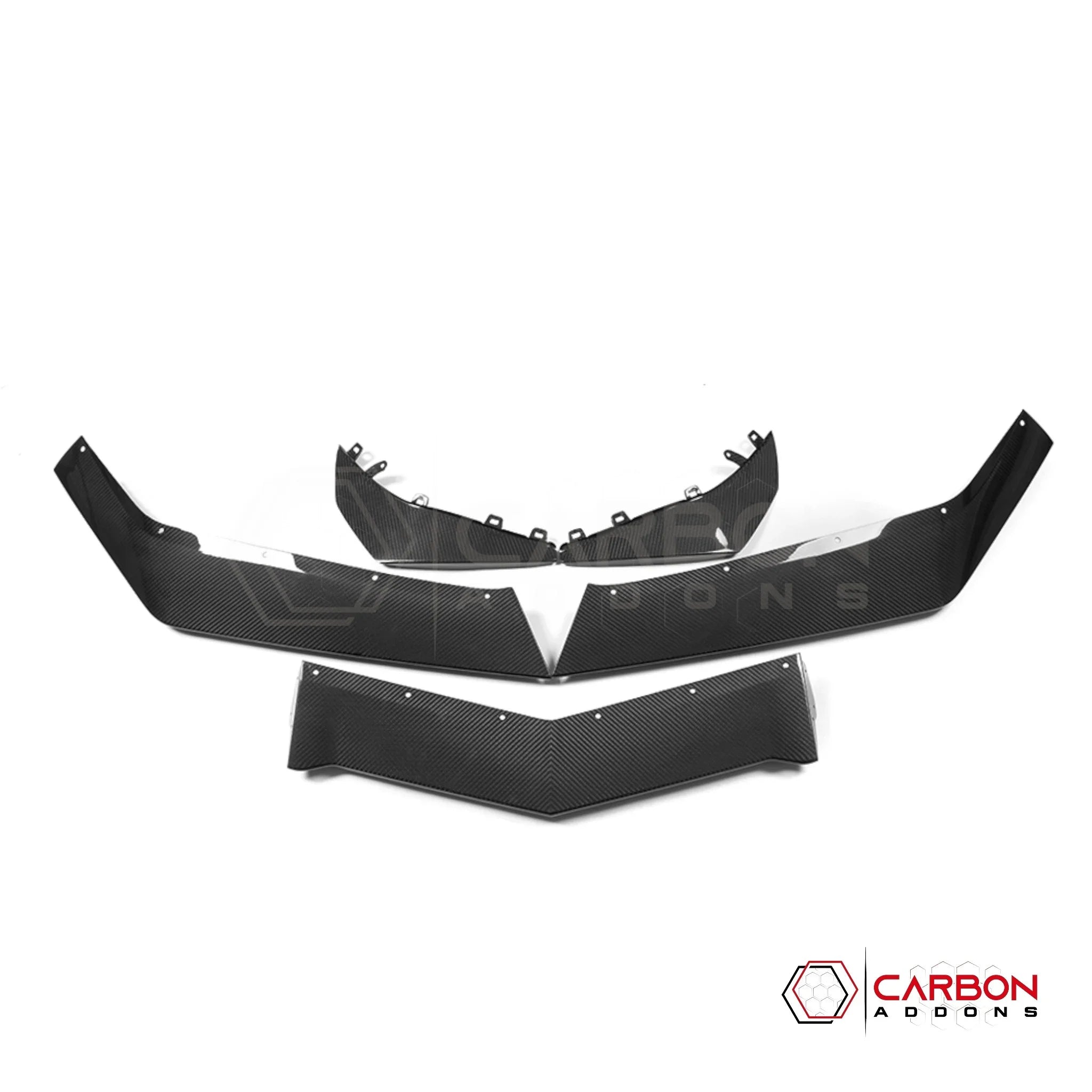 C8 Corvette Z06/E-Ray Dry Pre-preg Carbon Fiber Z07 Style Front