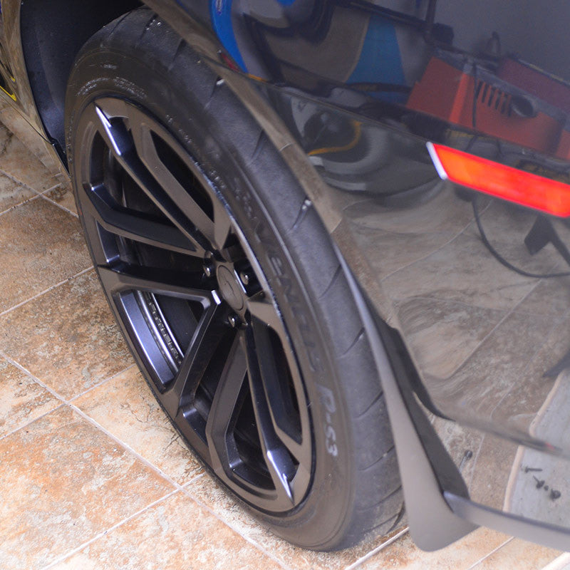 2010–2015 Camaro Deluxe Rock Guards | Mud Flaps for LS, LT, SS, 1LE & ZL1 (Front Only)