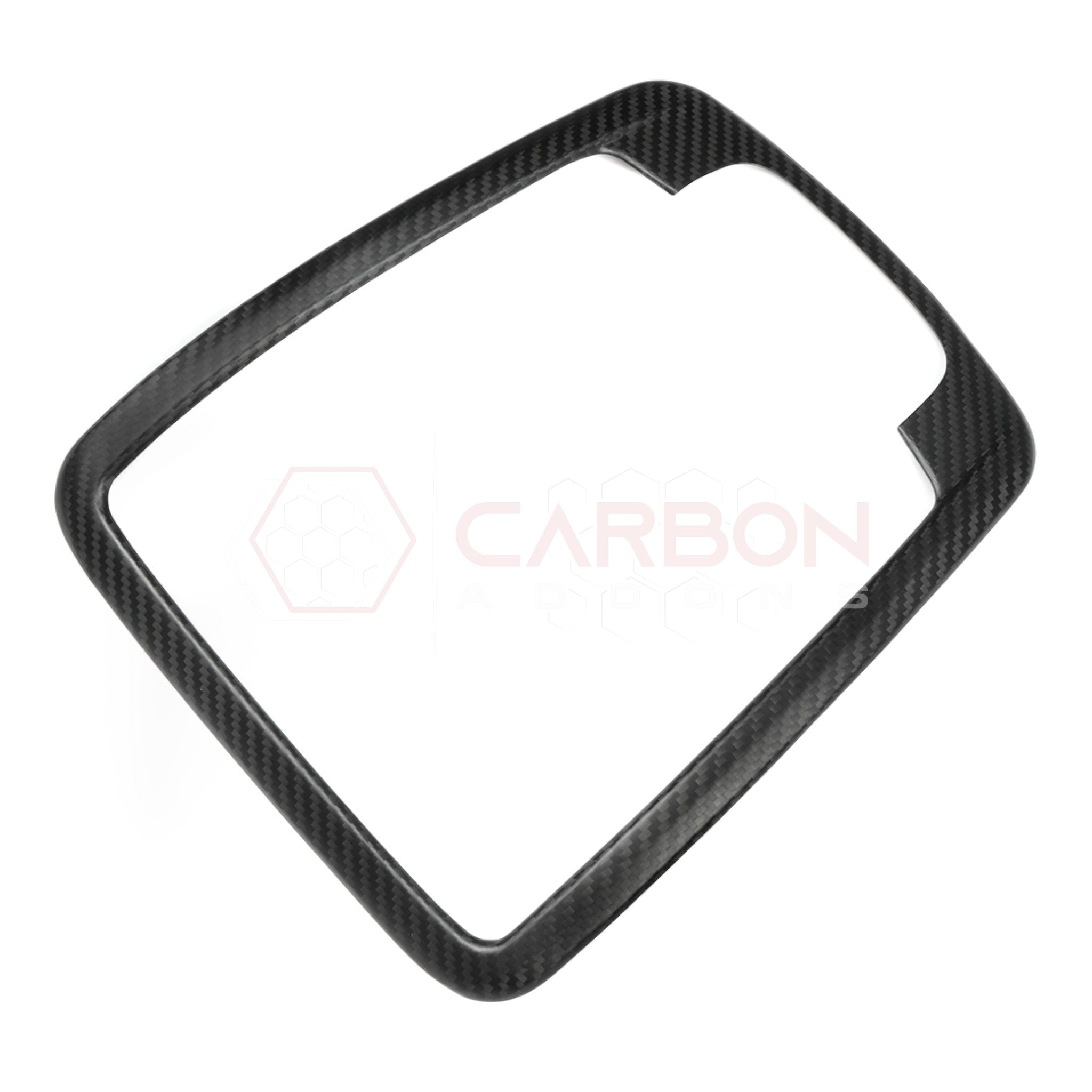 2019+ RAM 1500/TRX/RHO Overhead Light Trim Hard Carbon Fiber Cover