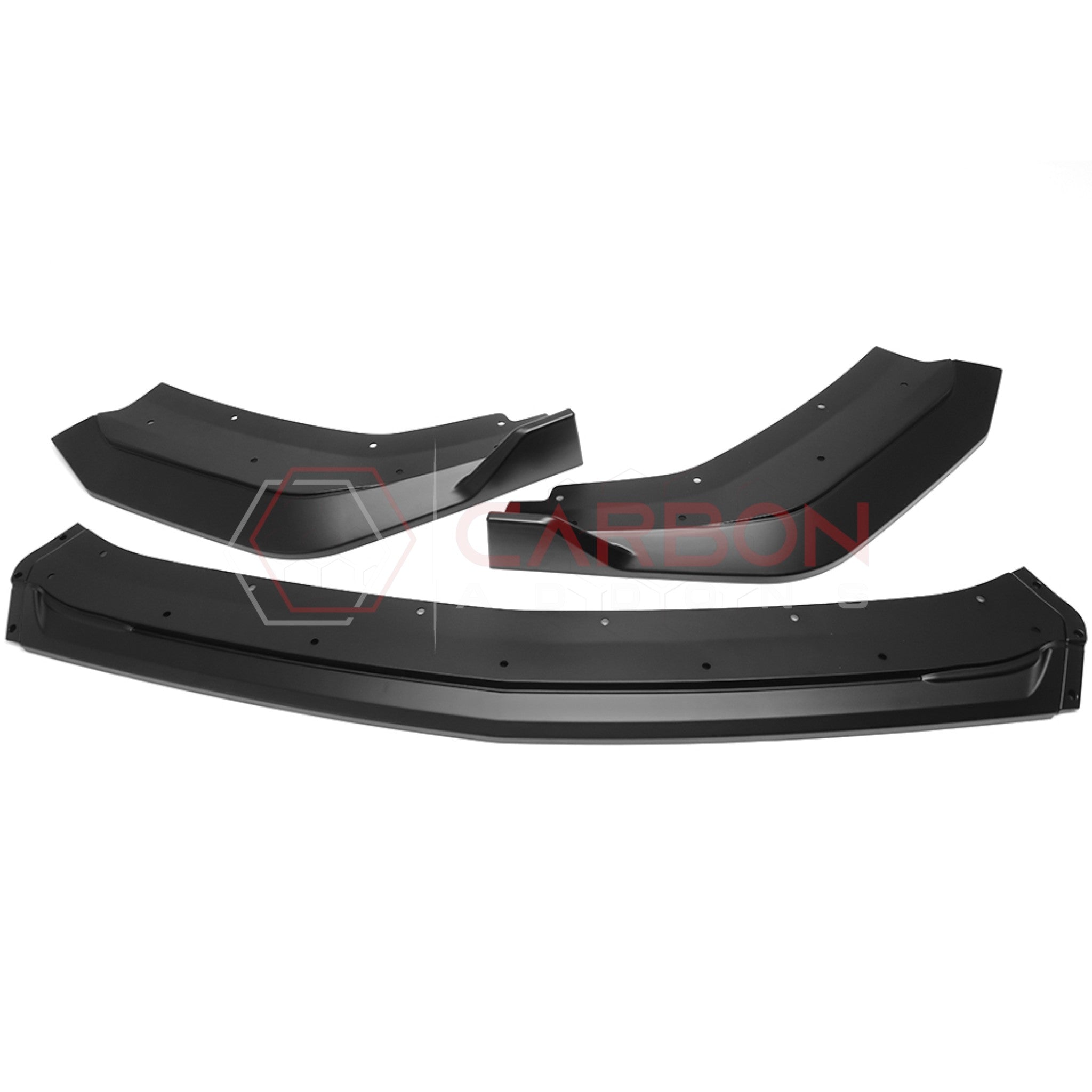 2024+ Mustang GT Ecoboost Front Bumper Lip Splitter Extensions | 3pcs ABS