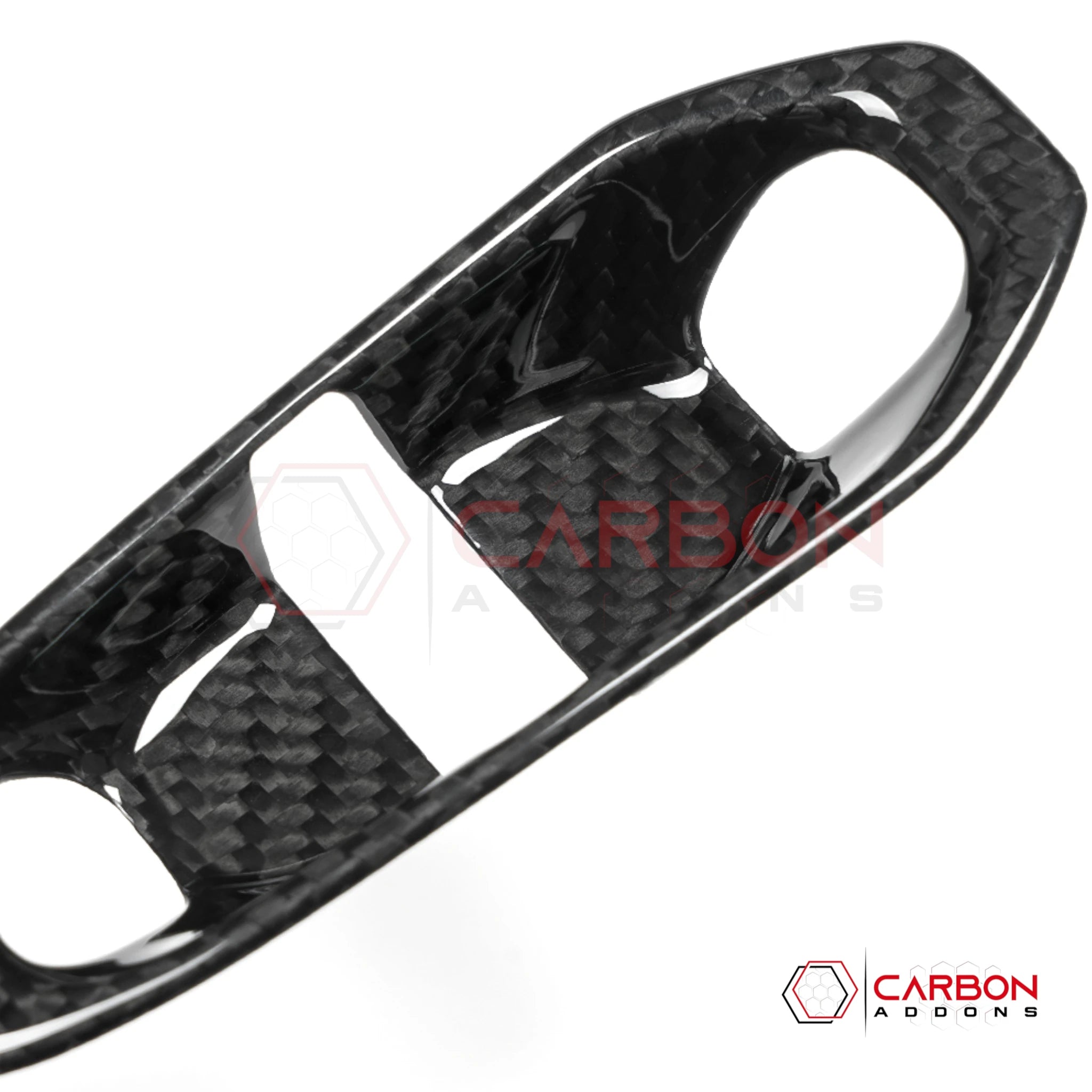 2026+ C8 Corvette Gear Selector Inner Frame Real Carbon Fiber Trim Cover