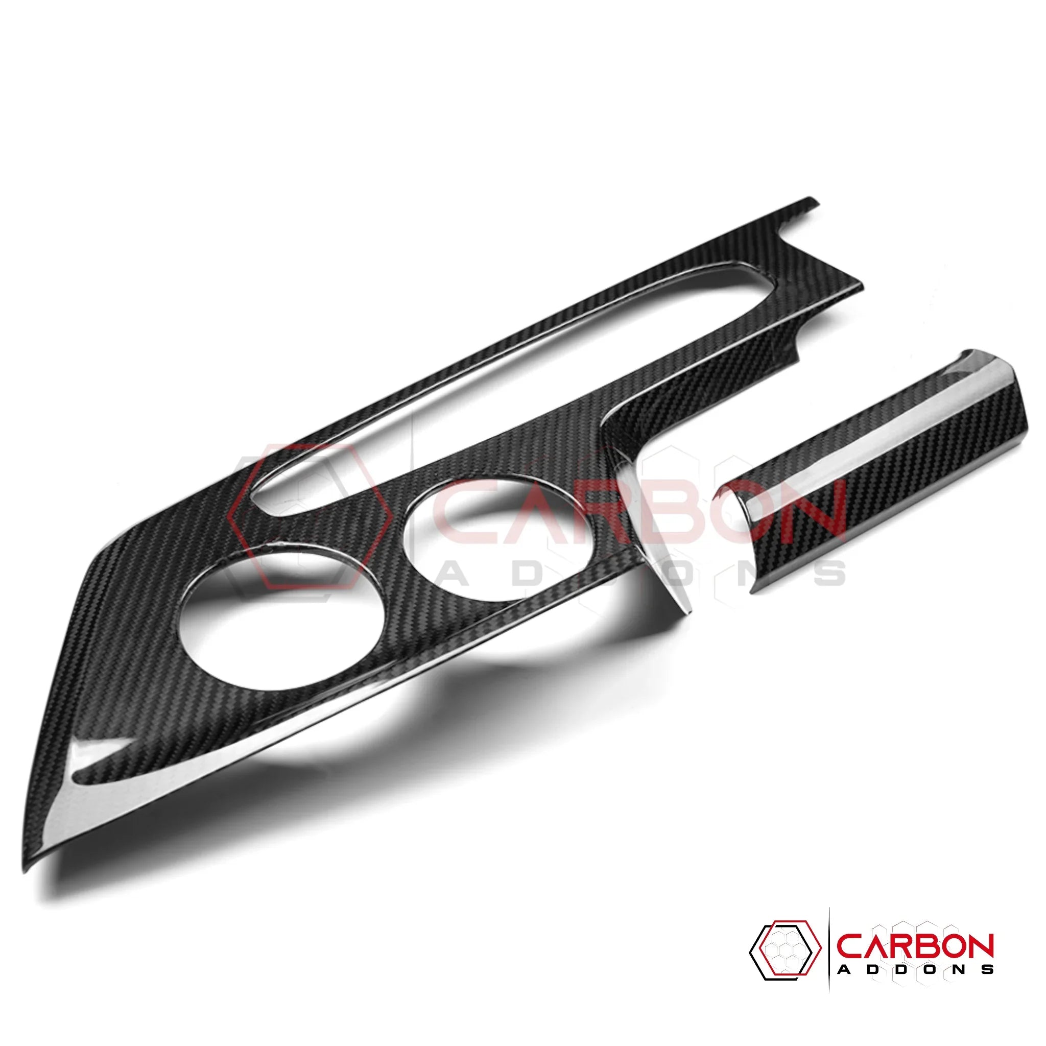 2026+ C8 Corvette Real Carbon Fiber Center Console Cover | Interior Upgrade