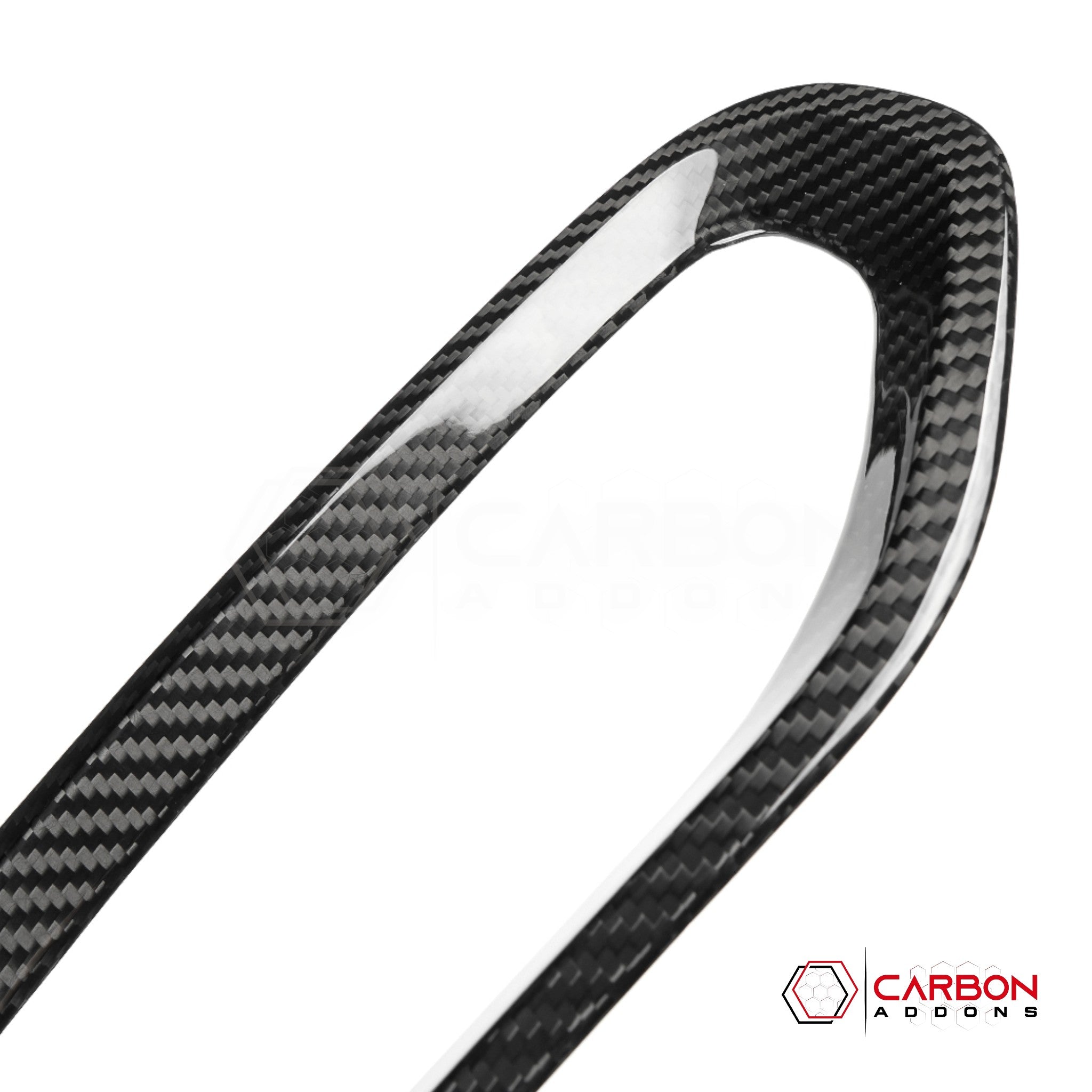 2019+ Dodge Ram 1500 (All Trims) Carbon Fiber Fog Light Frame Covers